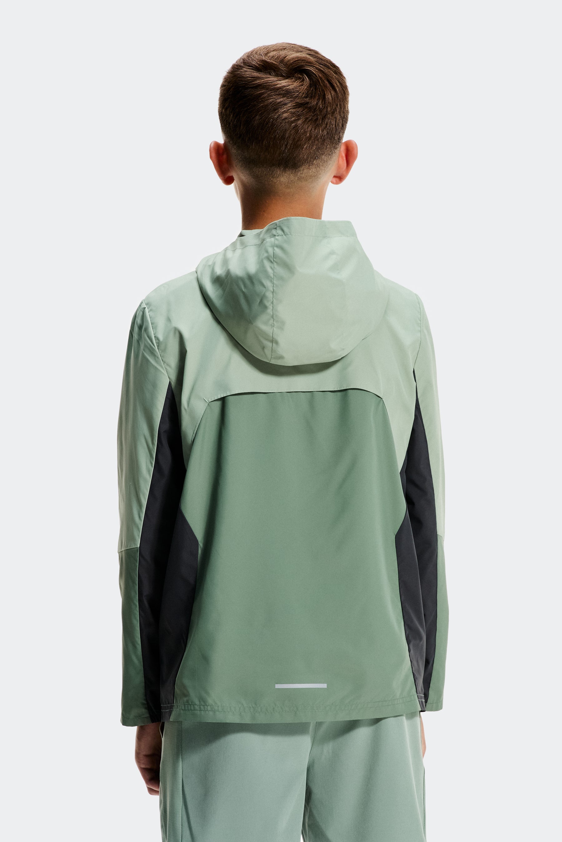 Boys Spectra Windbreaker - Ash Green/Green Slate/Asphalt
