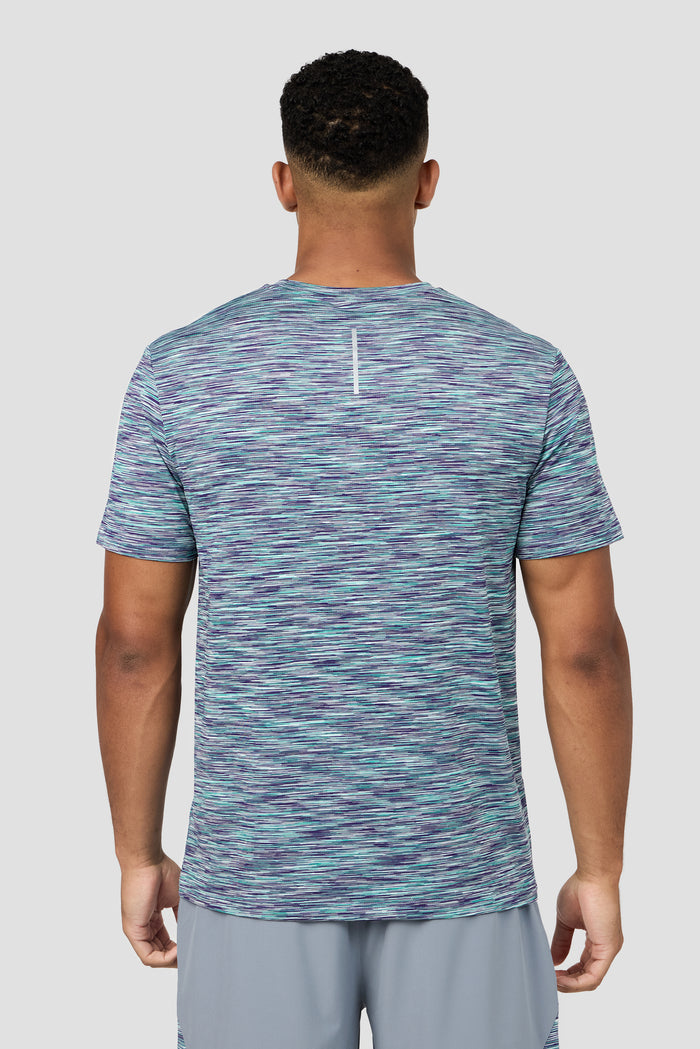 Trail T-Shirt - Grey/Green/Purple