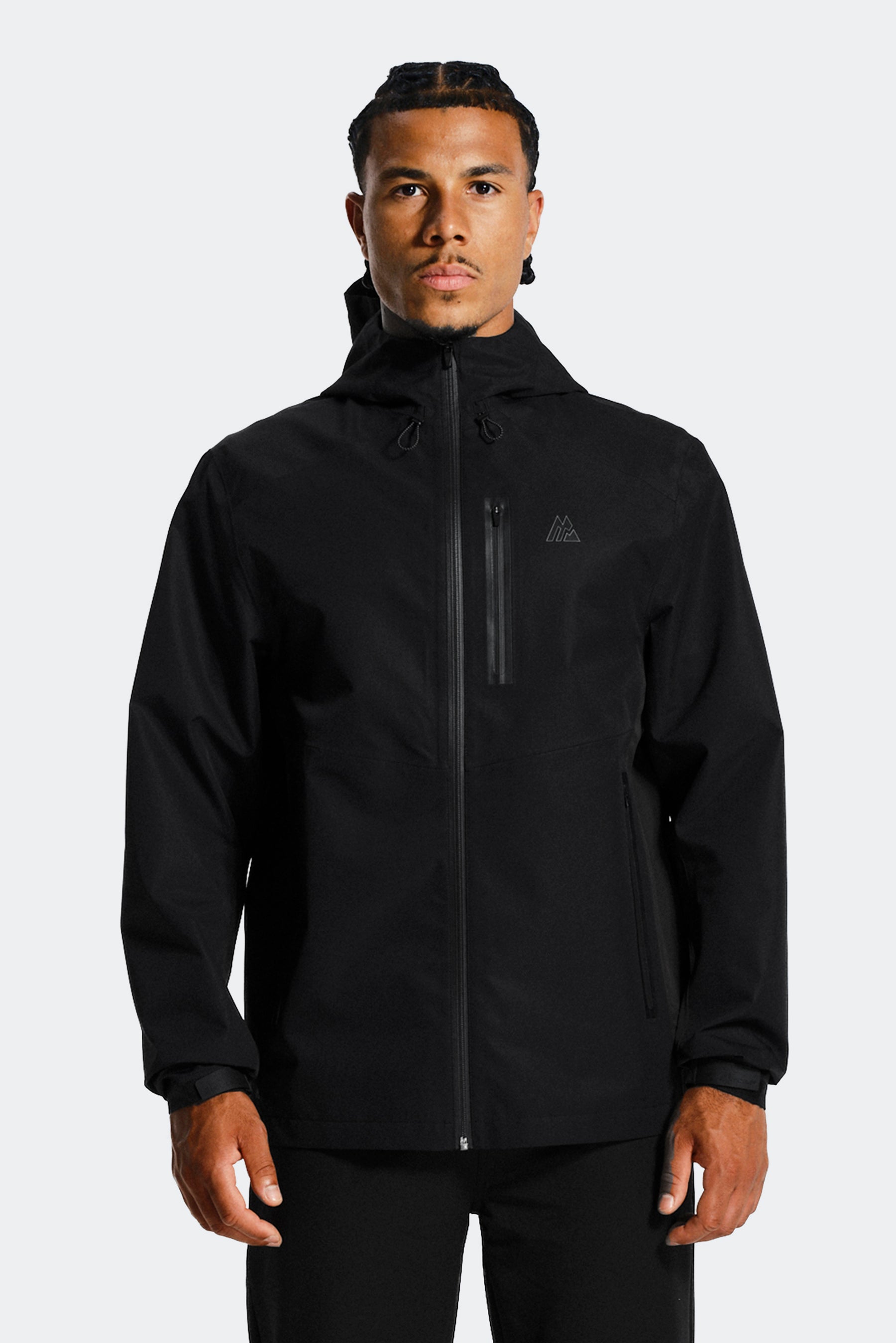 Golf Waterproof Jacket - Black/Onyx