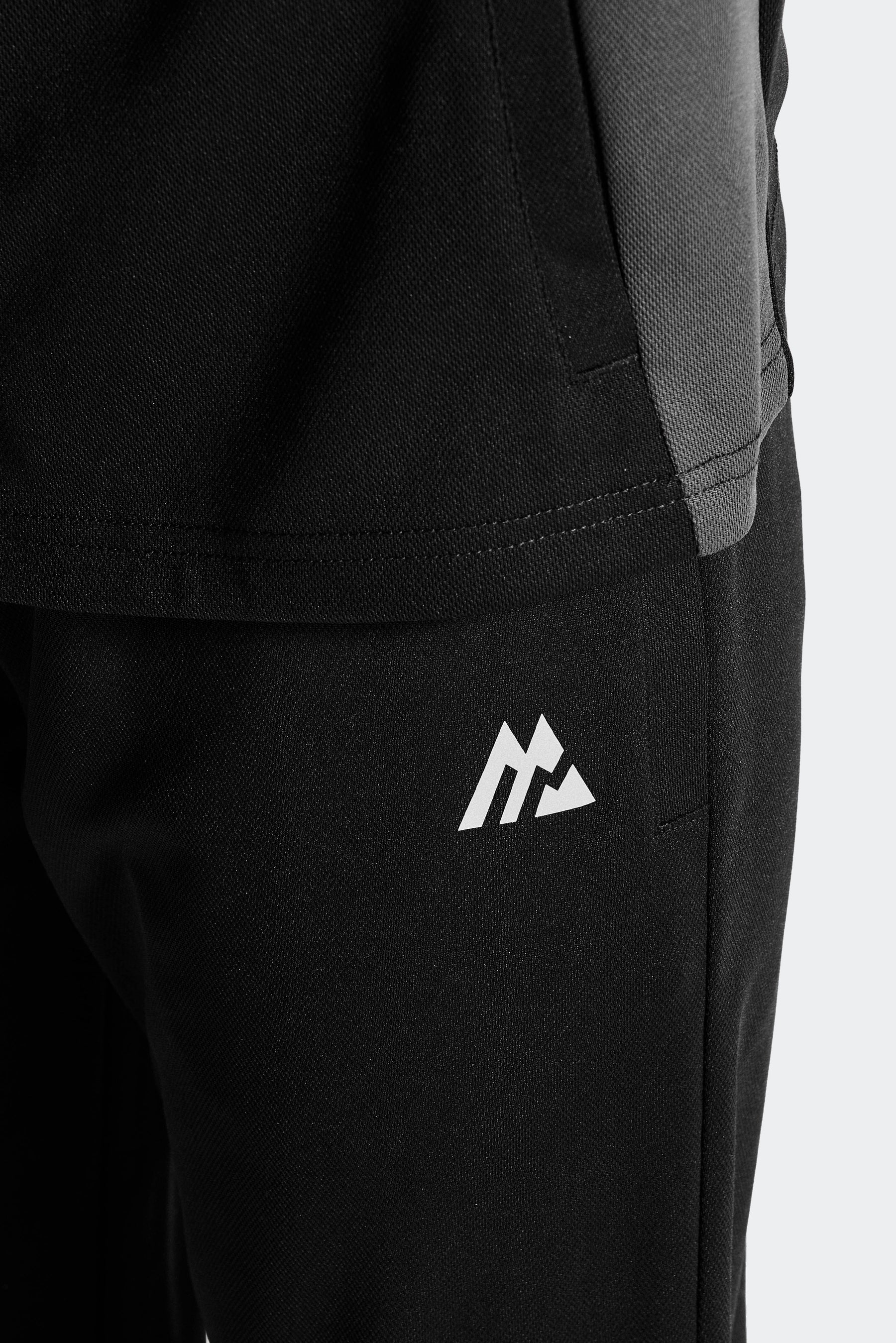 Boys Pace 2.0 Tracksuit Set - Black/Asphalt