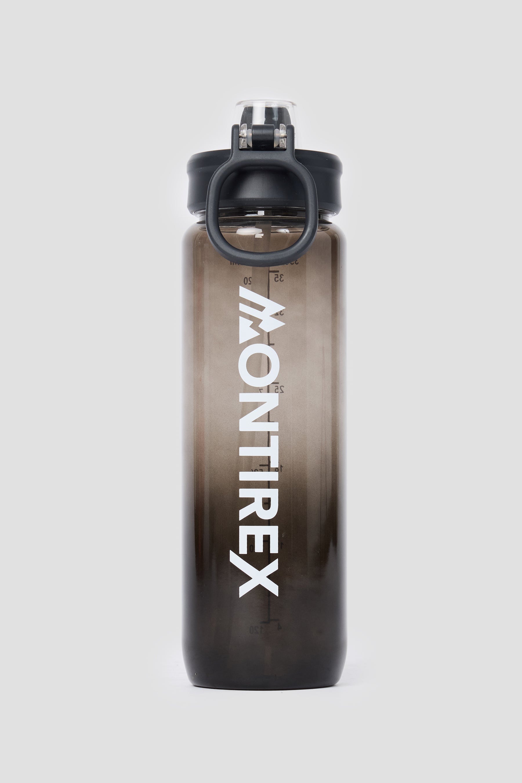 Plastic Push Bottle - Black