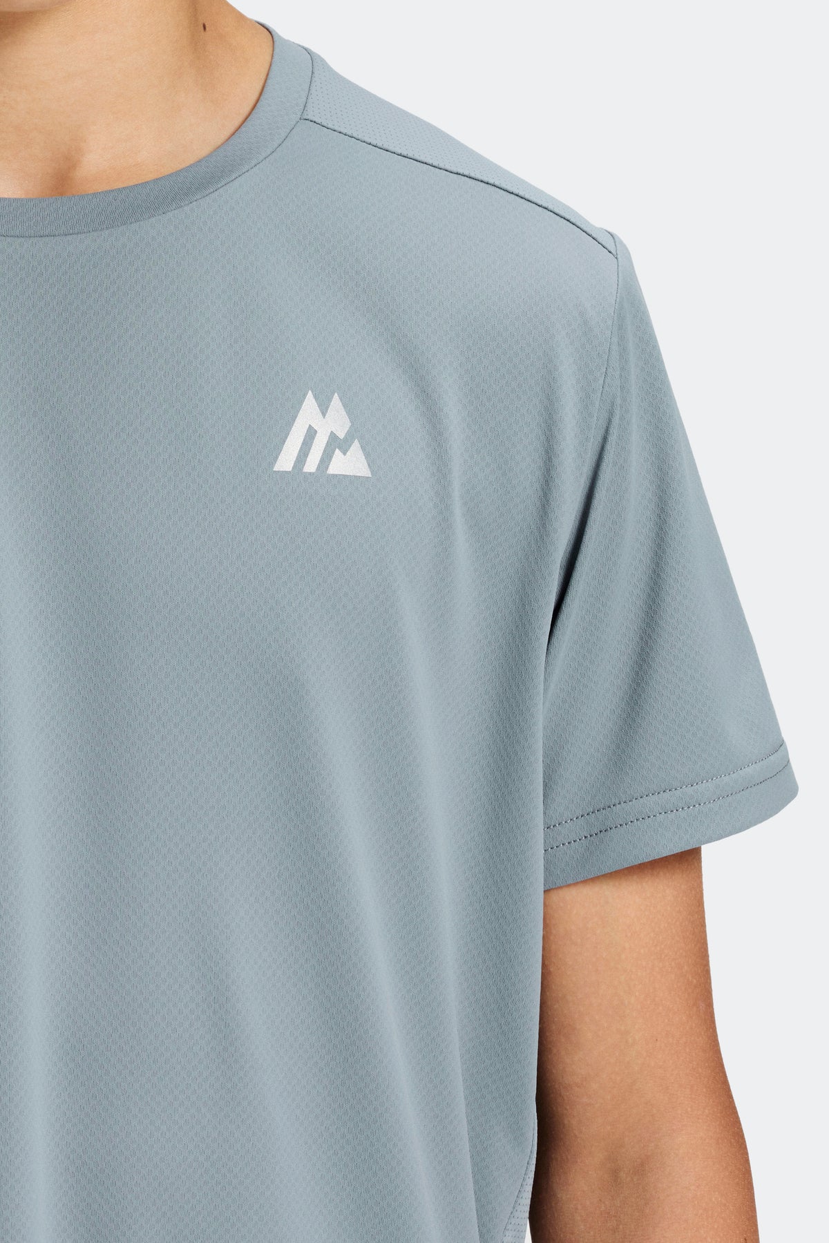 Boys Delta T-Shirt - Steel