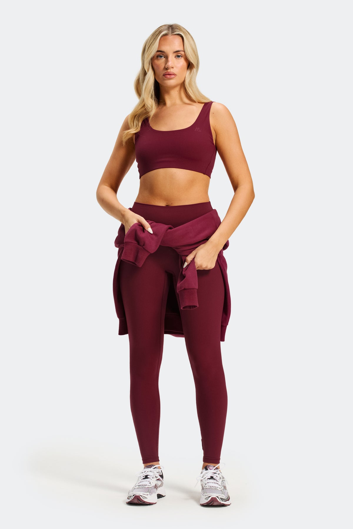 Form Sports Bra - Merlot