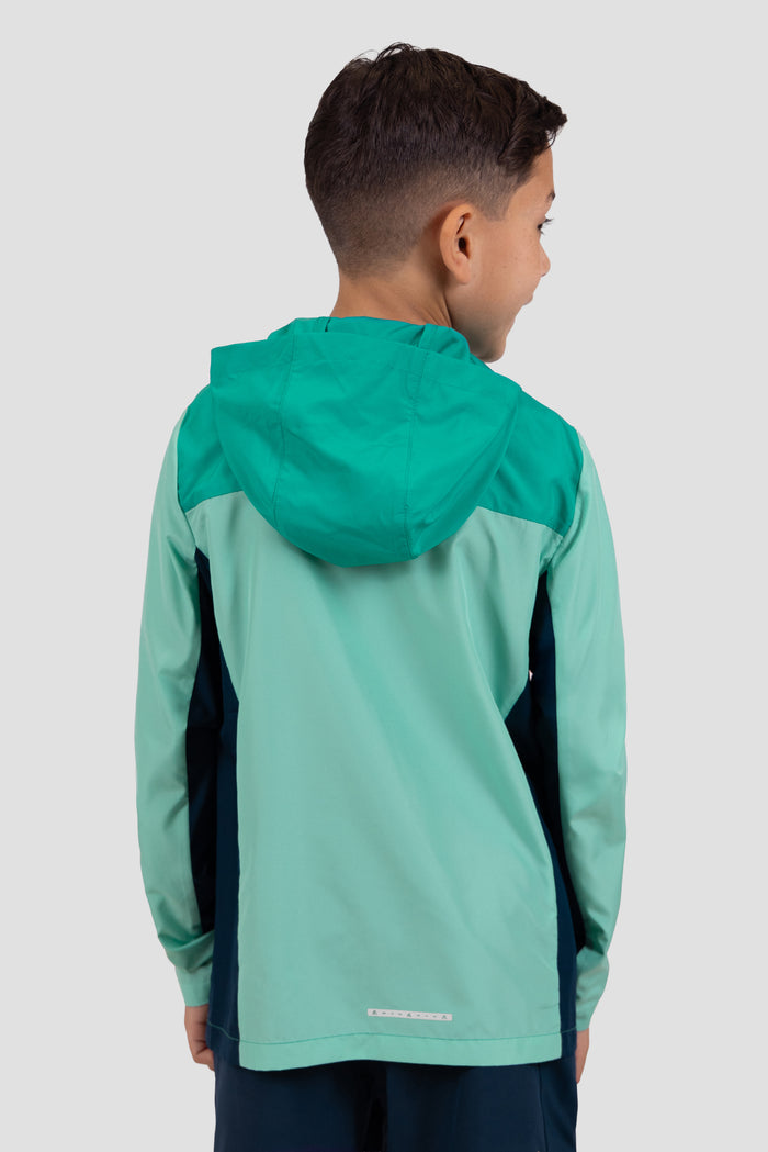 Boys Speed 2.0 Windbreaker - Aruba/Fluorite/Midnight Blue