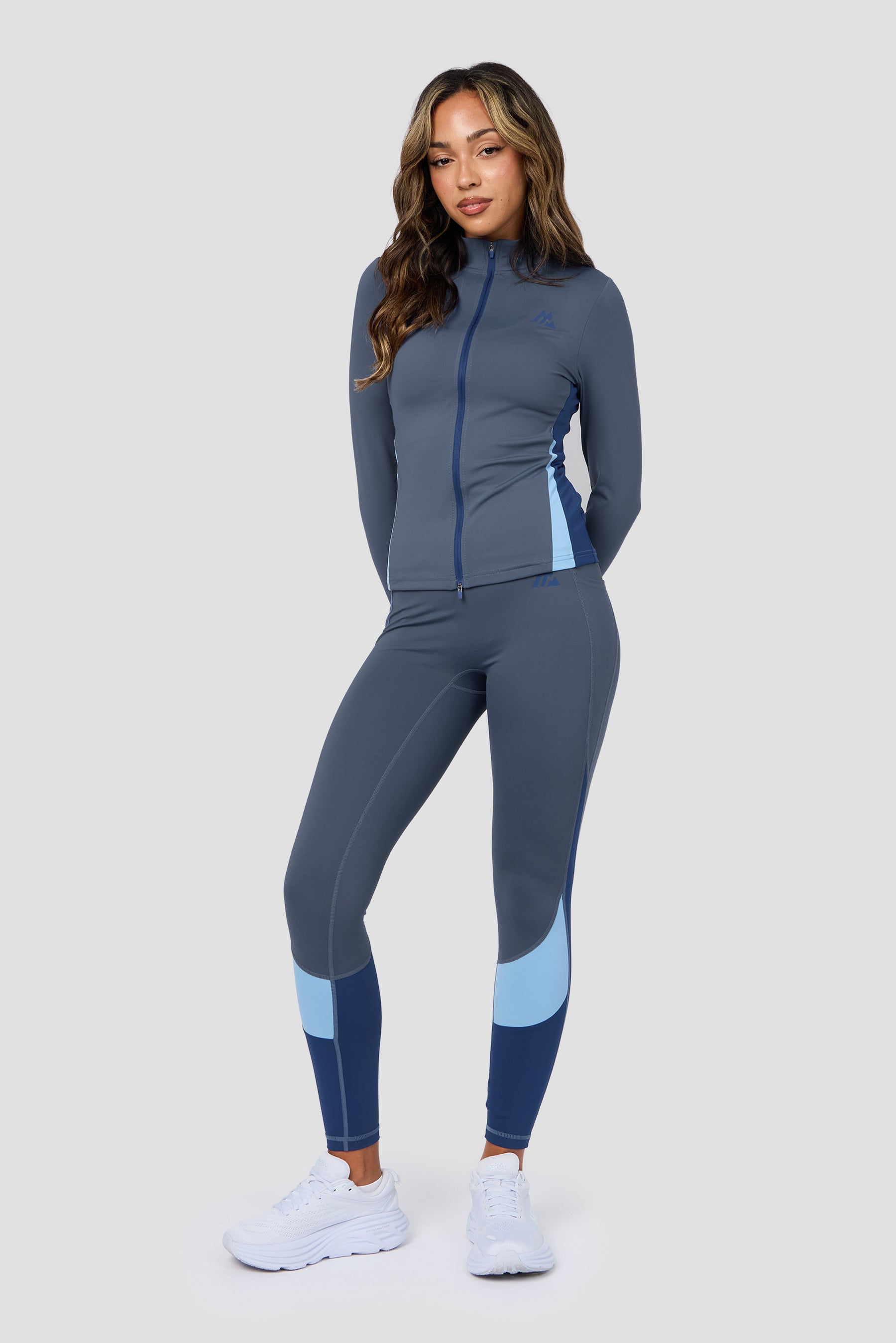 STRIDE FULL ZIP - VINTAGE INDIGO/GLACIER LAKE/ESTATE BLUE