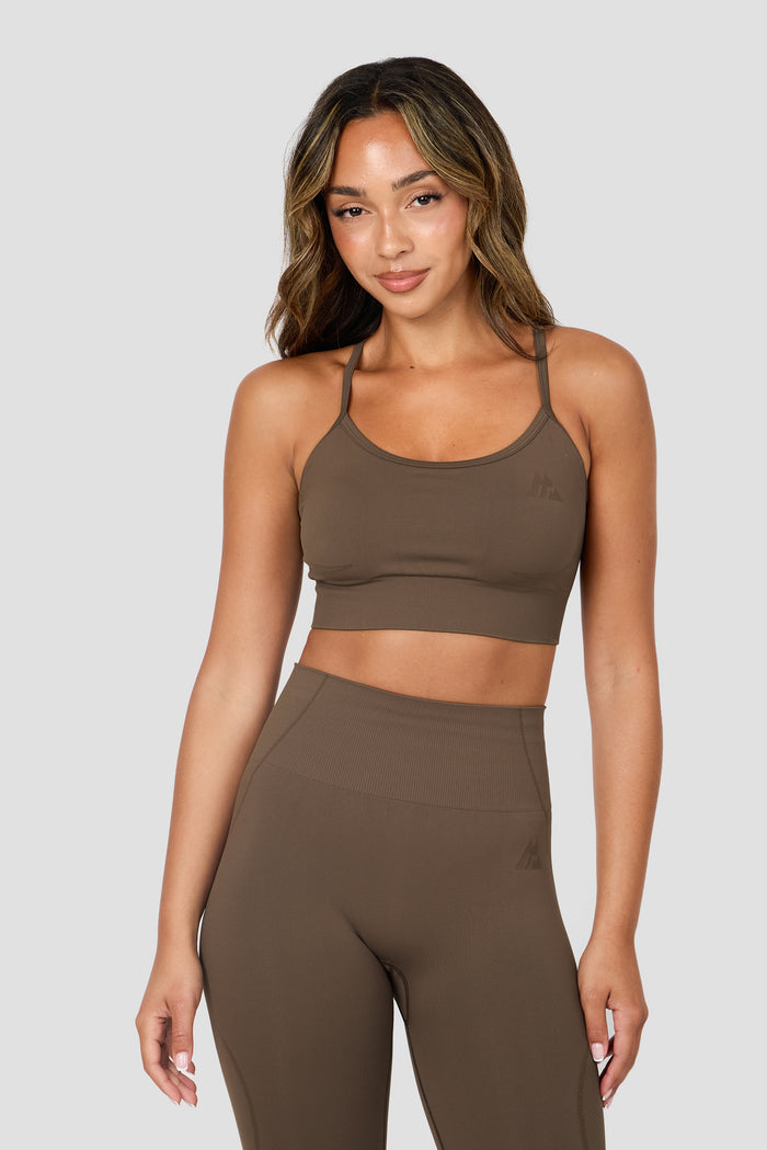 Evolve 2.0 Seamless Bra - Macchiato