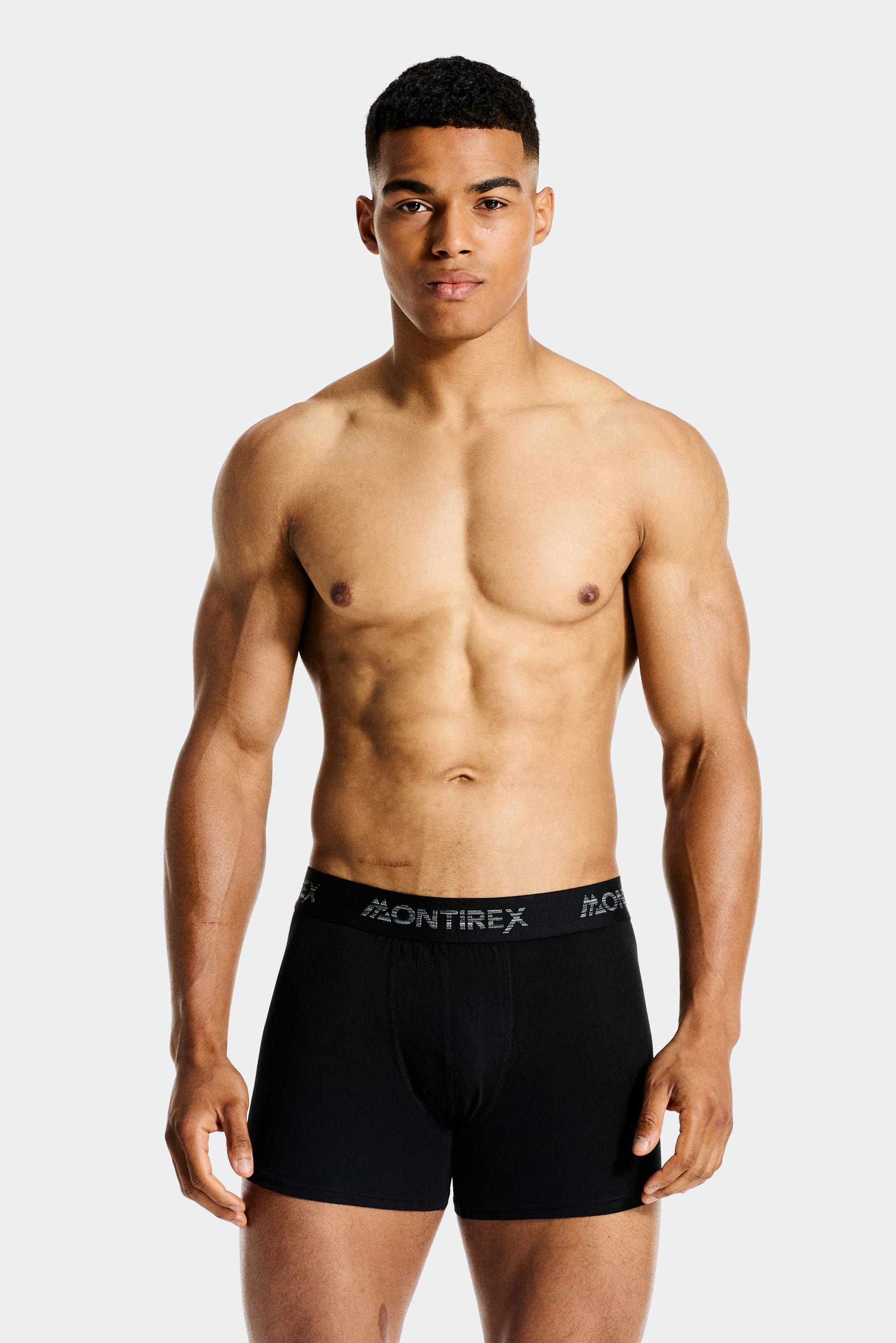 3 Pack Trail Boxer - Black/Cement Grey Multi