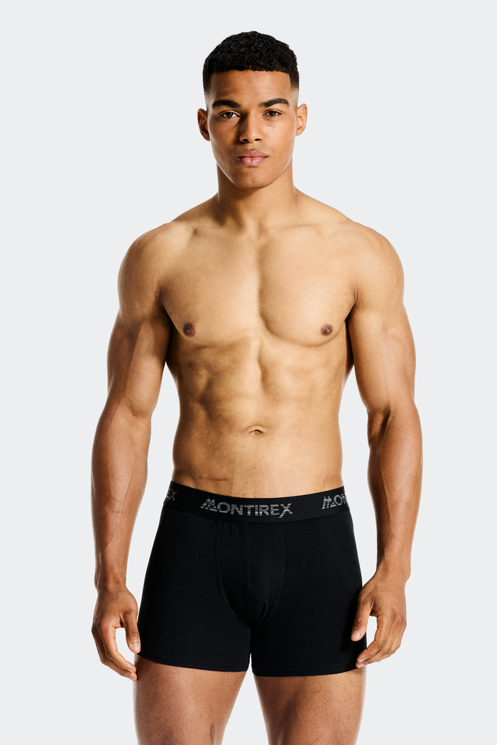 3 Pack Trail Boxer - Black/Cement Grey Multi
