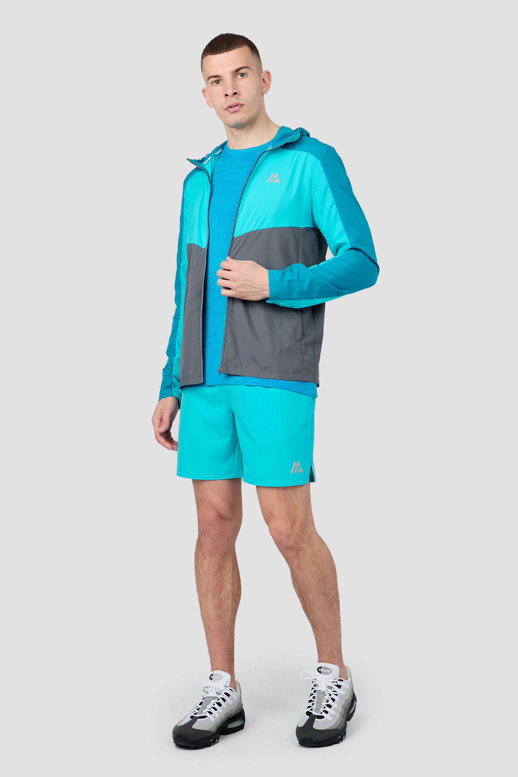 Breeze 3.0 Windbreaker - Aisen/Vivid Aqua/Slate Grey