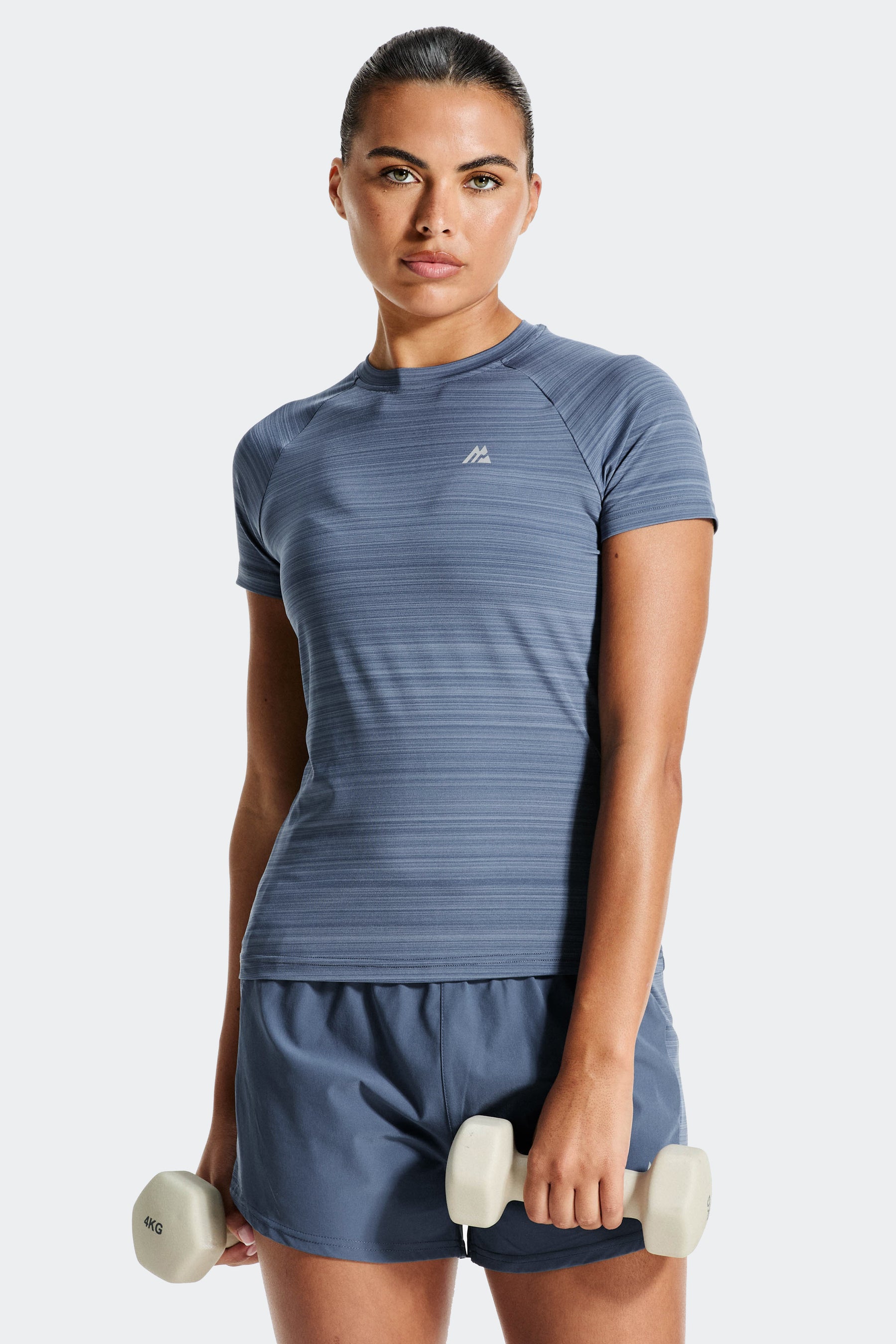 Breathe T-Shirt - Greyed Indigo