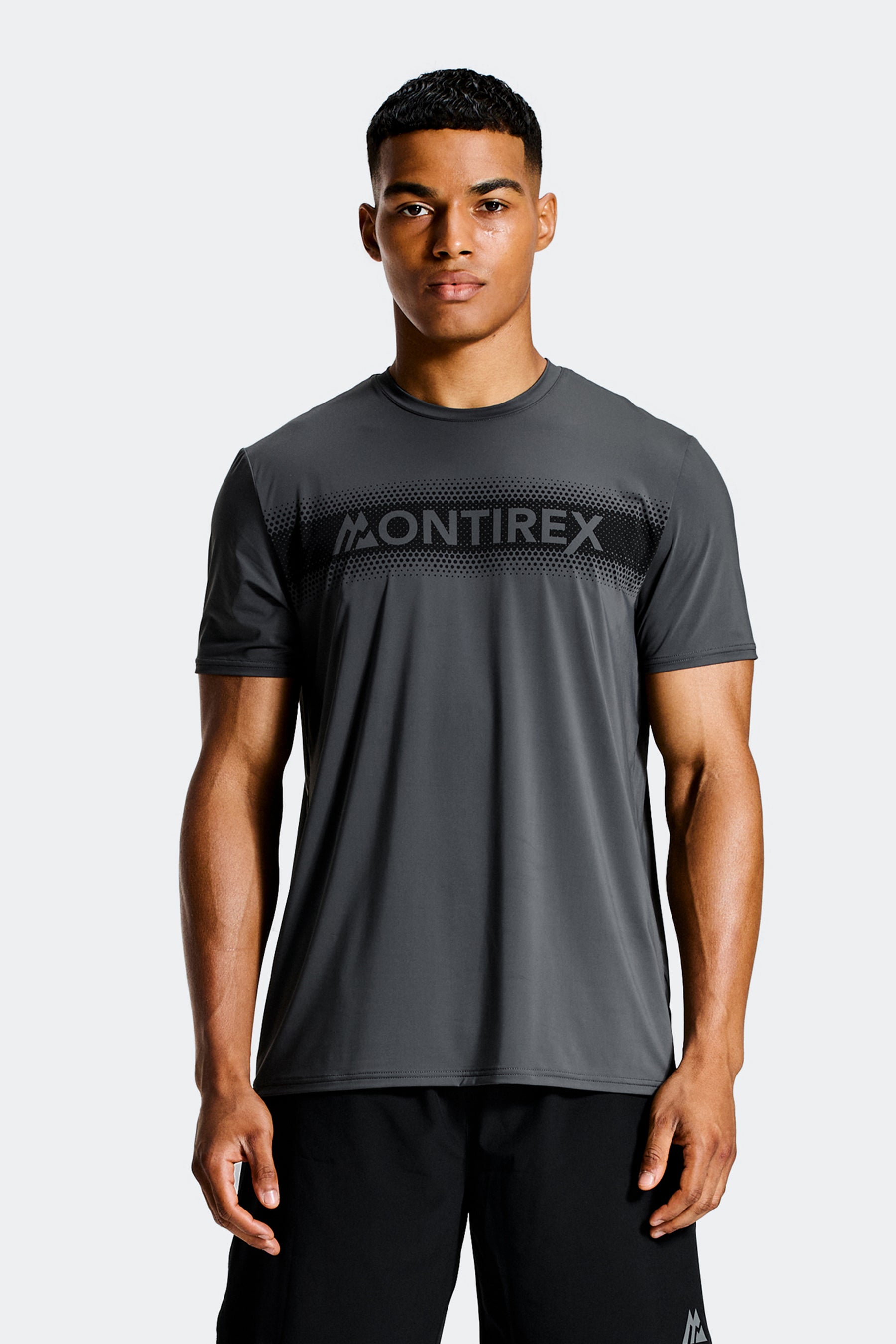 Pixel T-Shirt - Asphalt/Black