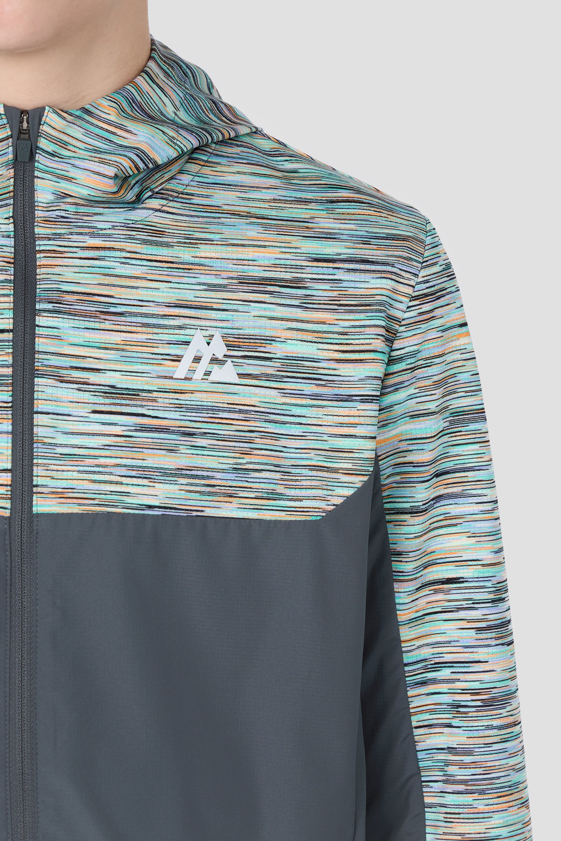 Boys Trail 2.0 Windbreaker - Grey/Pastel Multi/Black