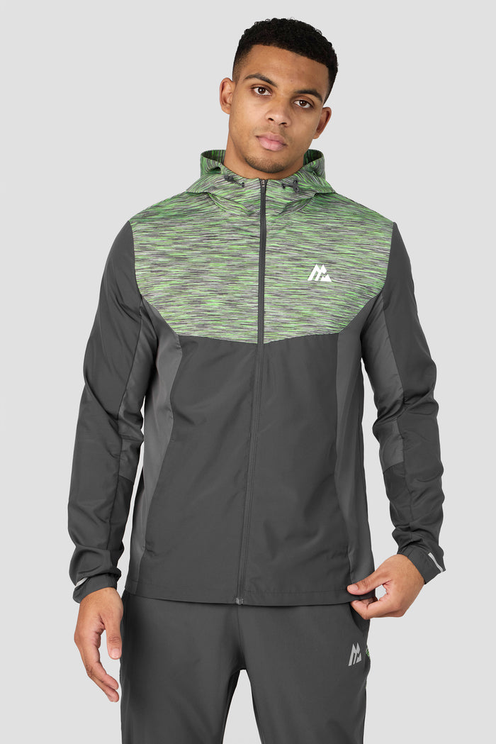 Trail 3.0 Windbreaker - Grey/Neon Green