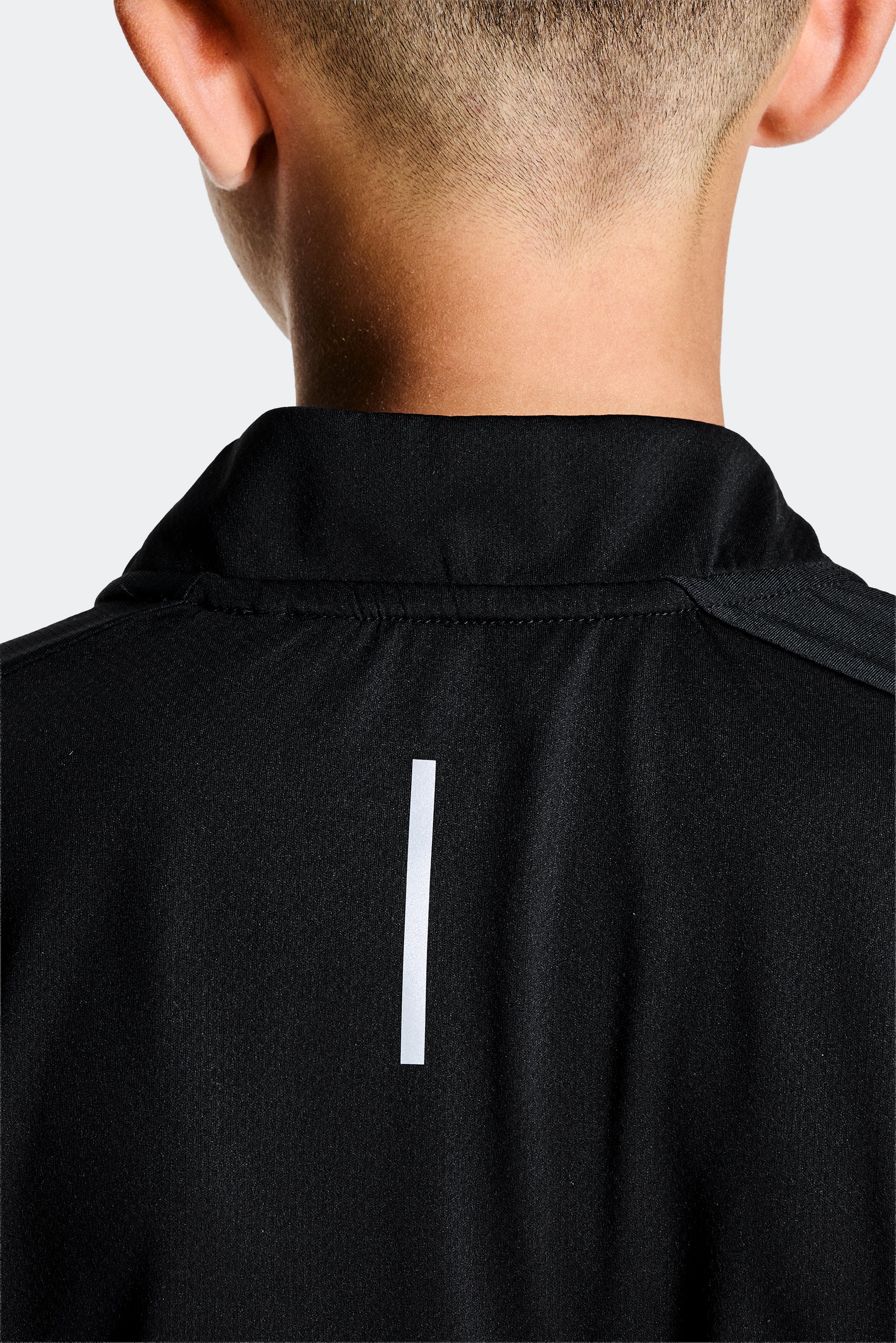 Boys Delta 1/4 Zip - Black