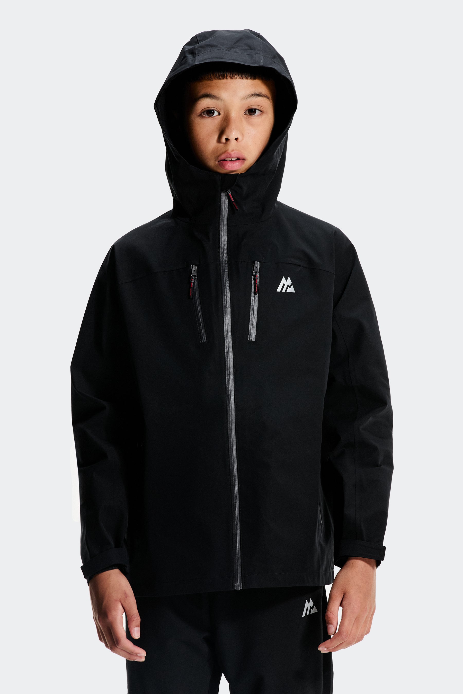 Boys Derecho Waterproof Jacket - Black