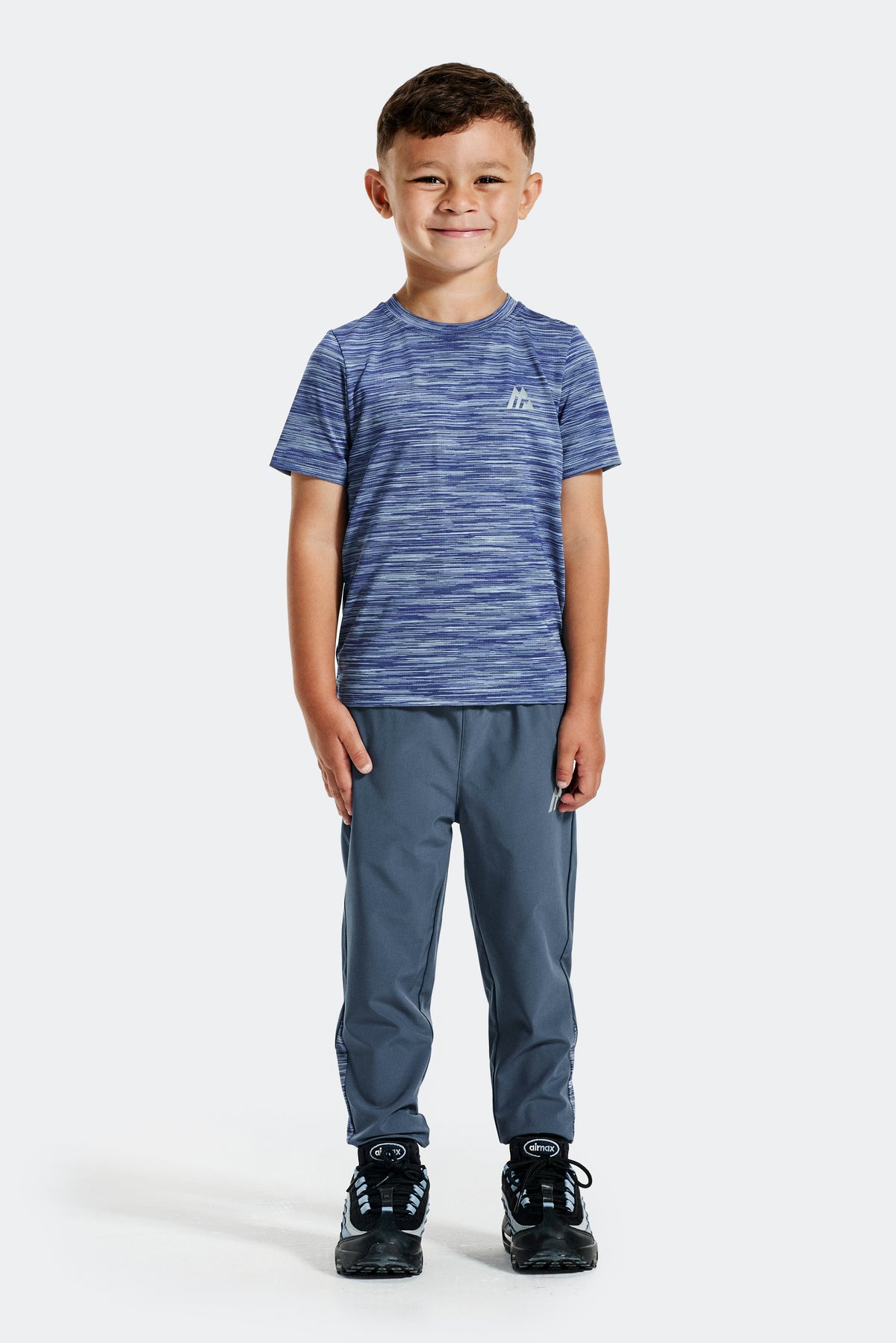 Infant Boys Trail T-Shirt - Blue Slate/Blue