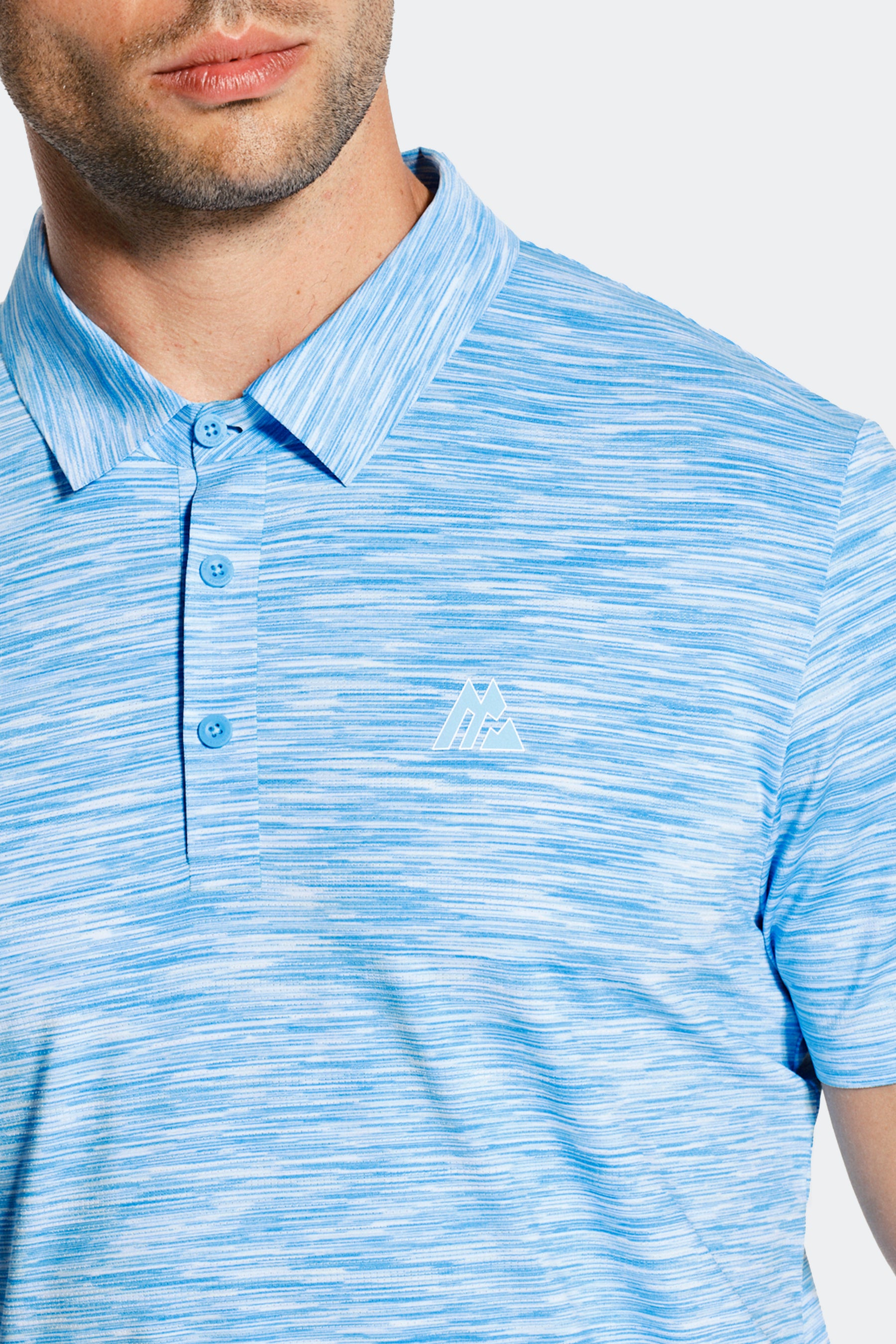 Trail Polo - Blue/White