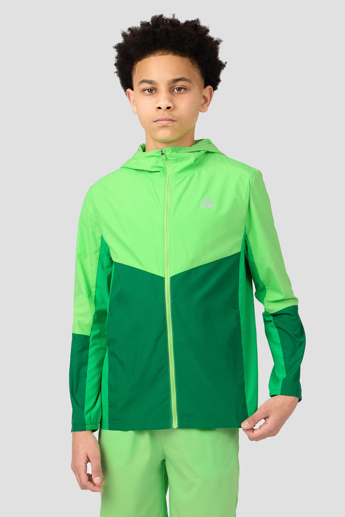 Boys Spectra Windbreaker - Chameleon/Spruce Green/Clover