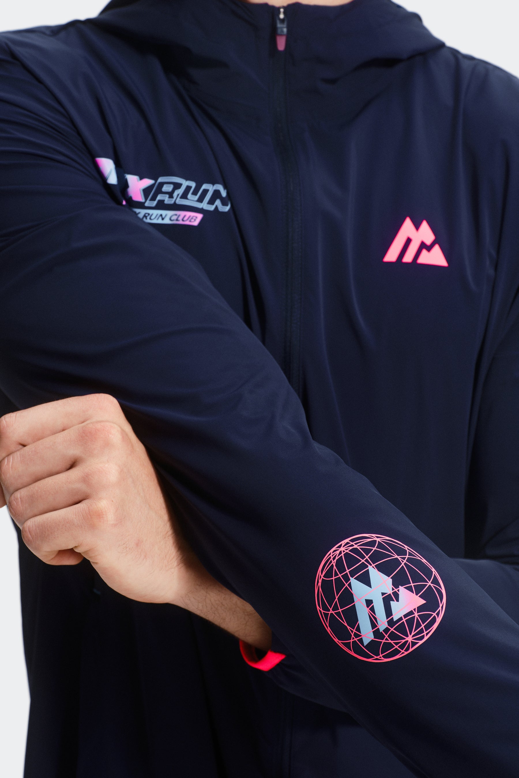 MTX Run Vertex Windbreaker - Midnight Blue