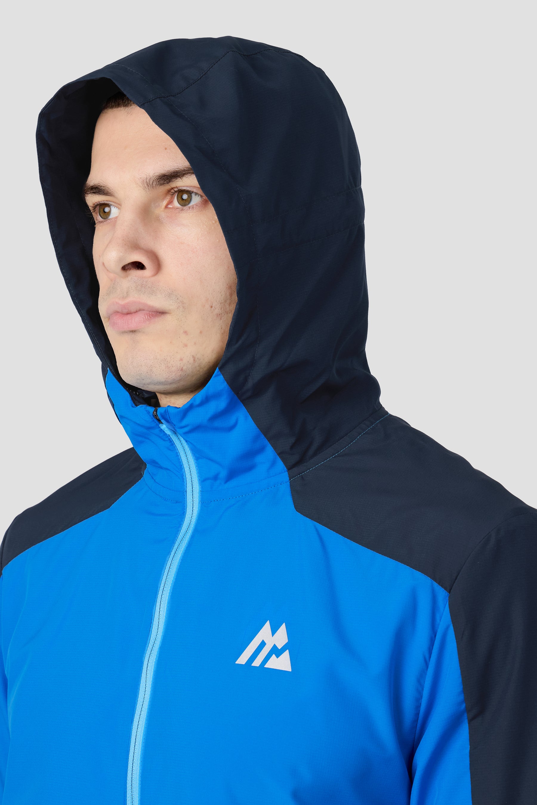 Breeze 3.0 Windbreaker - Midnight Blue/Neon Blue/Bondi