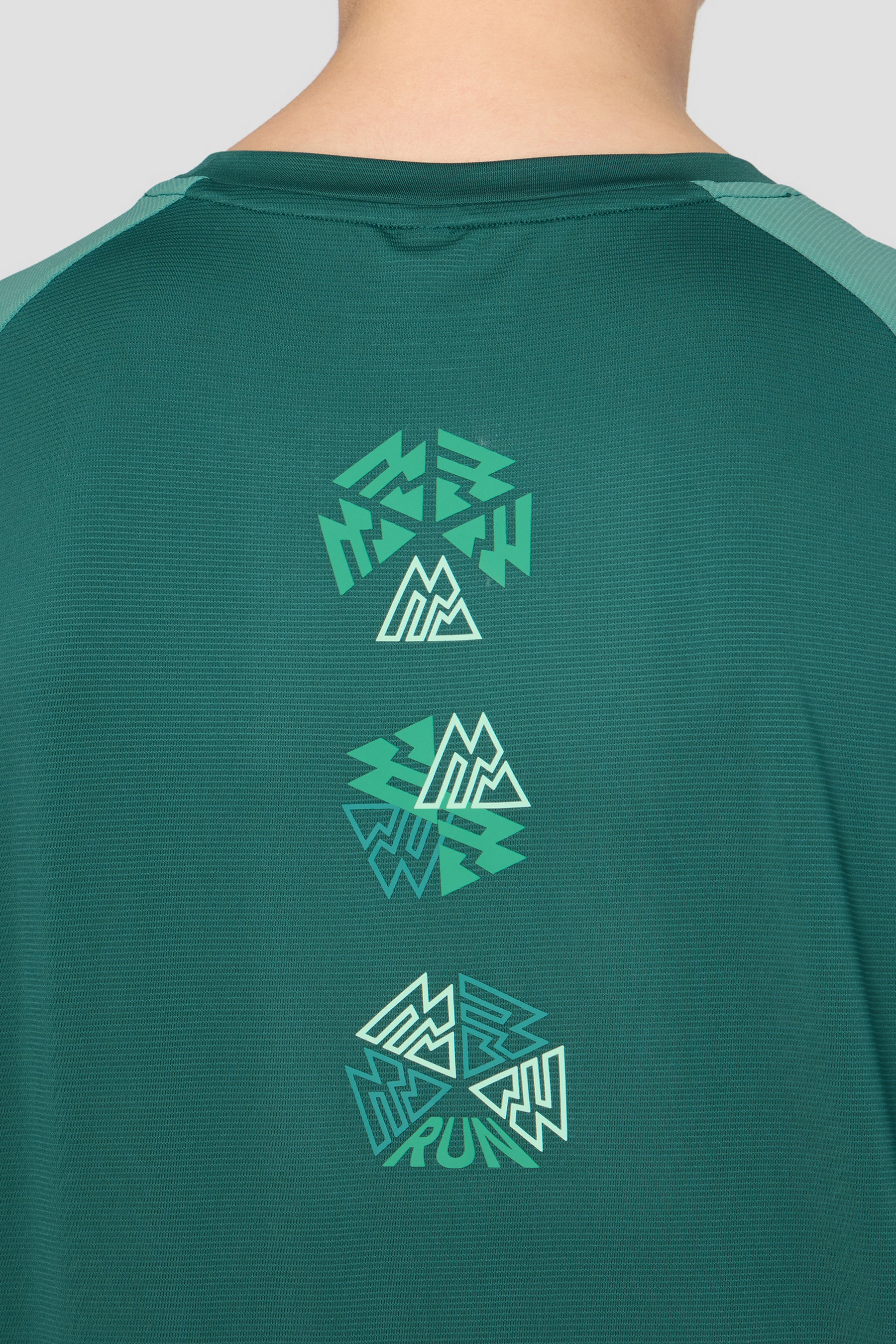 Boys MTX Run Turbo T-Shirt - Ocean Abyss/Steel Teal