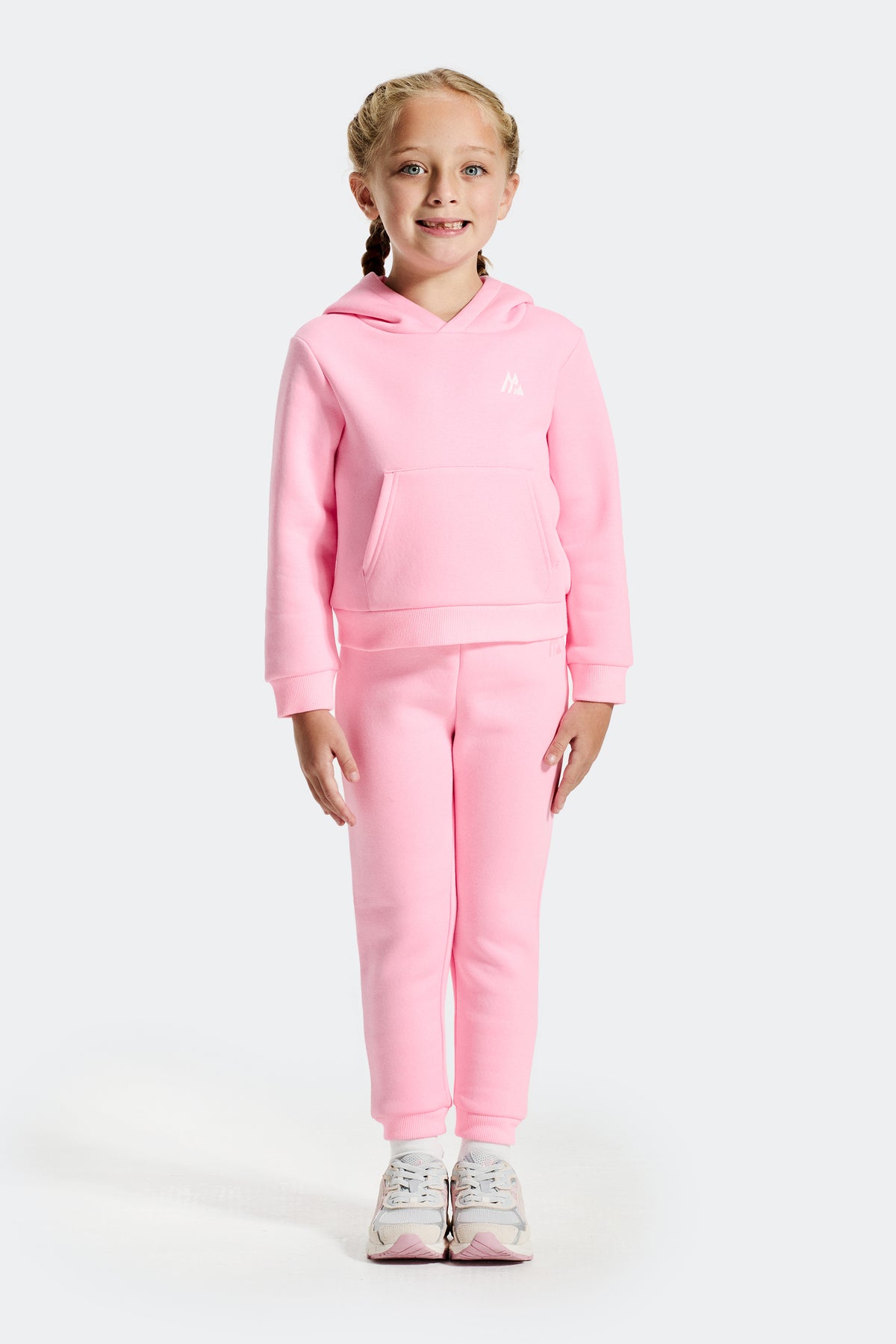 Infant Girls Joy Hood/Jogger Set - Candy Floss