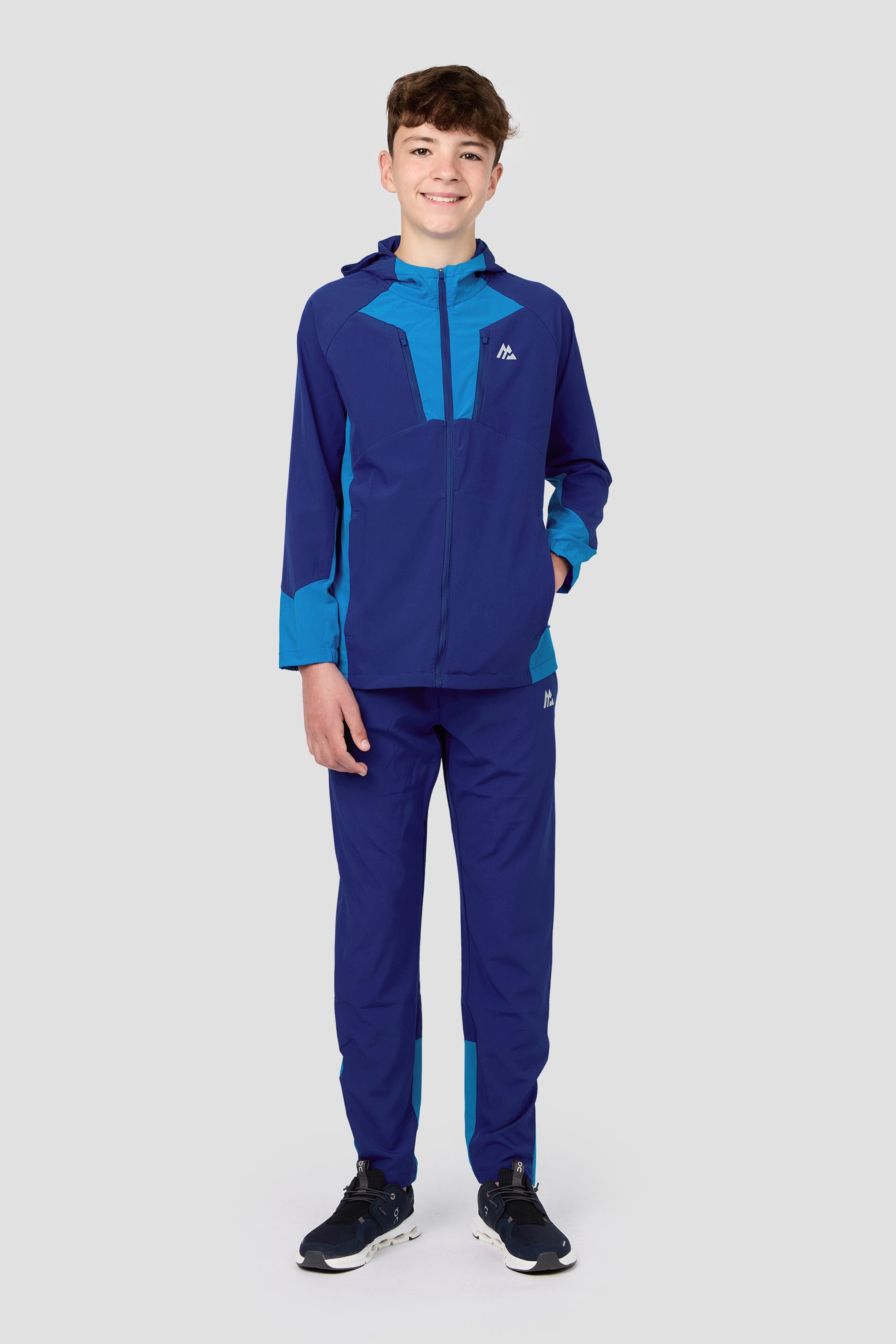 Boys Alt Jacket - Marine Blue/Idaho Blue