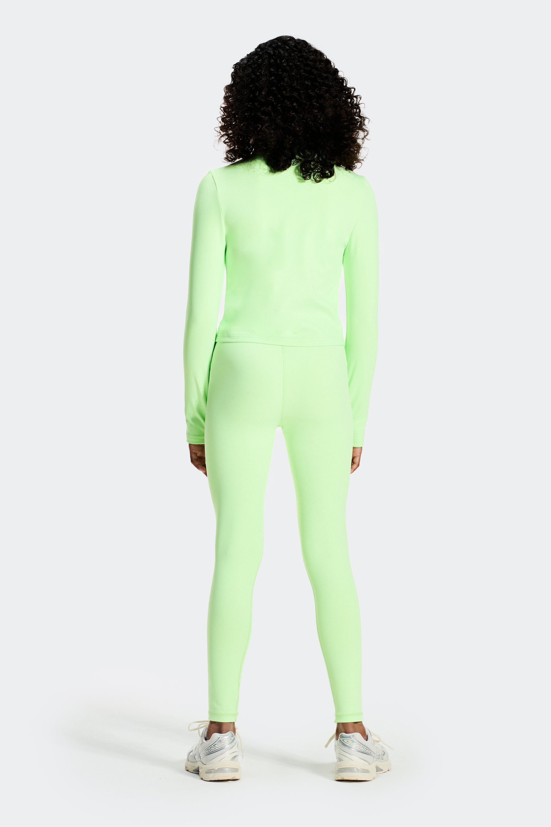 Girls Icon Full Length Legging - Iced Matcha