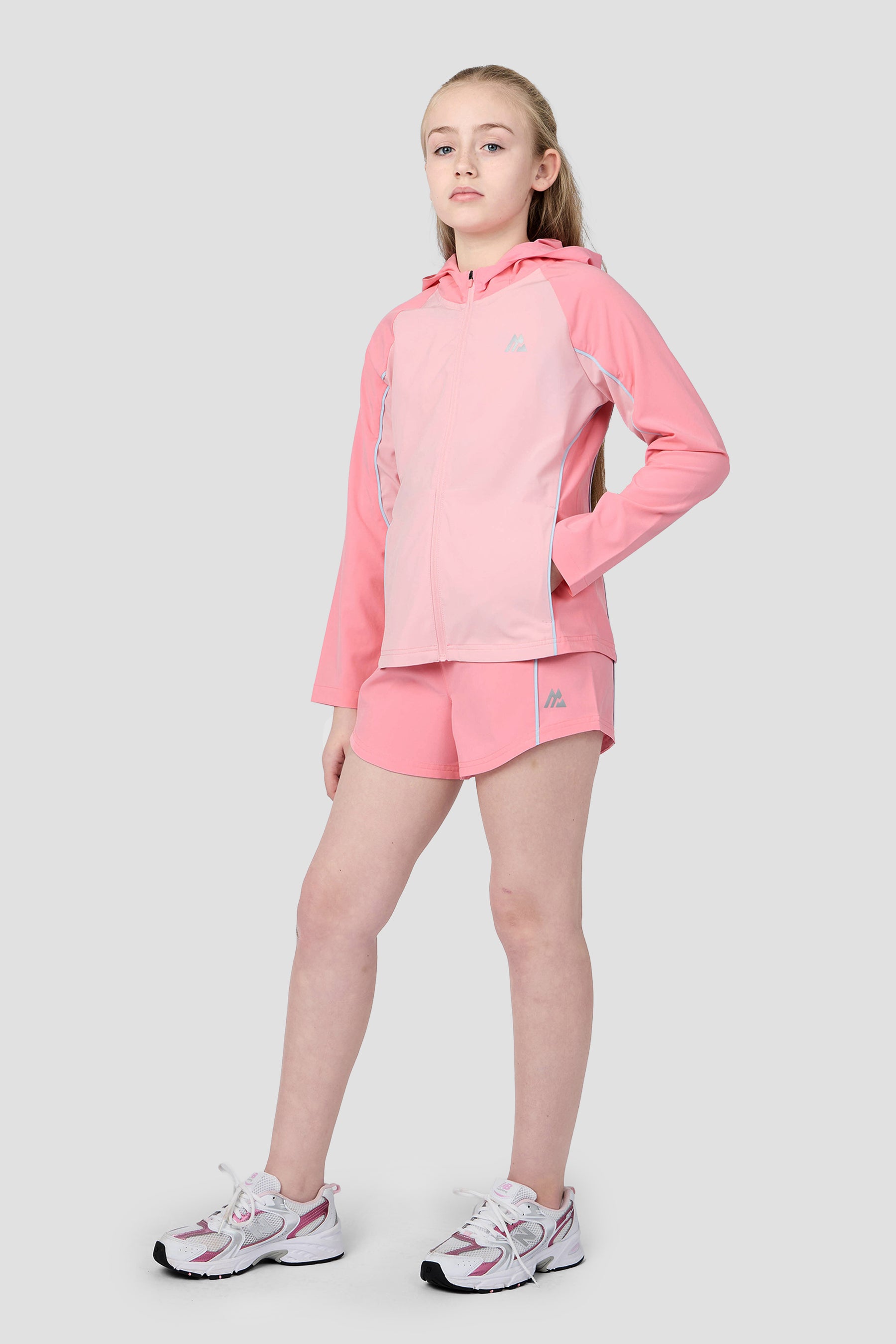 Girls Lumina Short - Ballet/Misty Blue