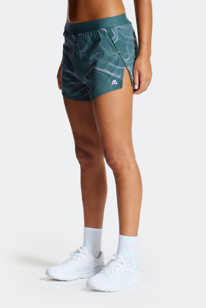 Bora Short - Winter Teal/Powder Pink/Frosted Teal