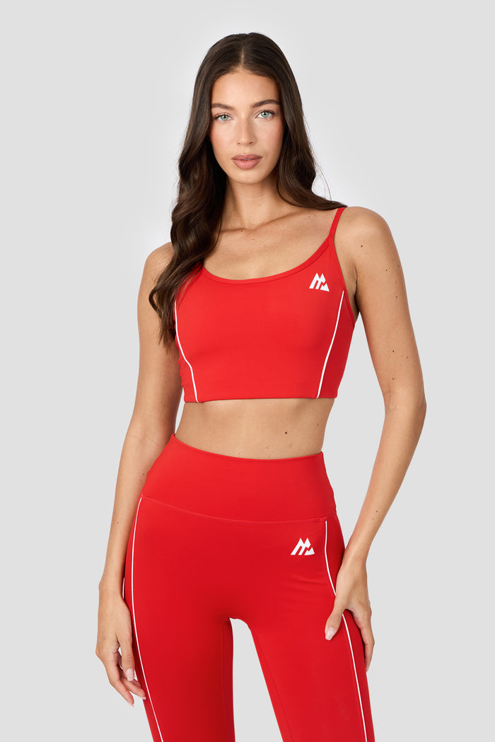 Vitality Sports Bra - Poppy Red