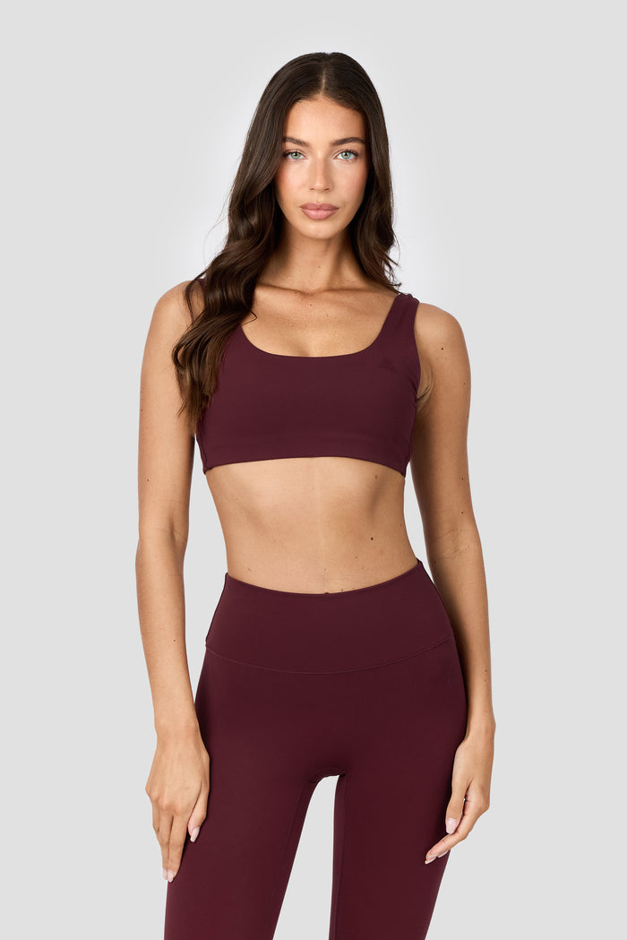 Form Sports Bra - Malbec