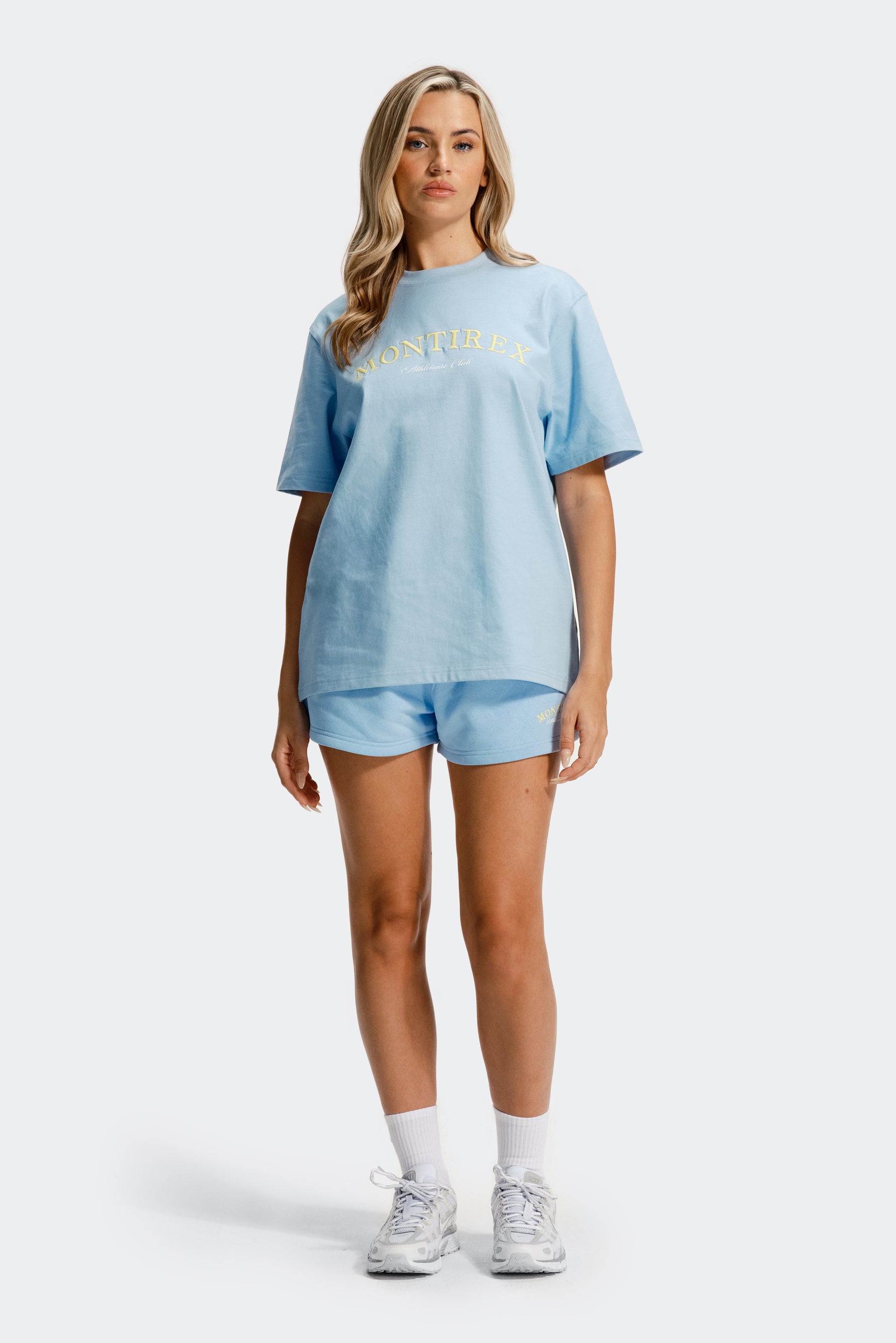 Athleisure Club T-Shirt - Blissful Blue