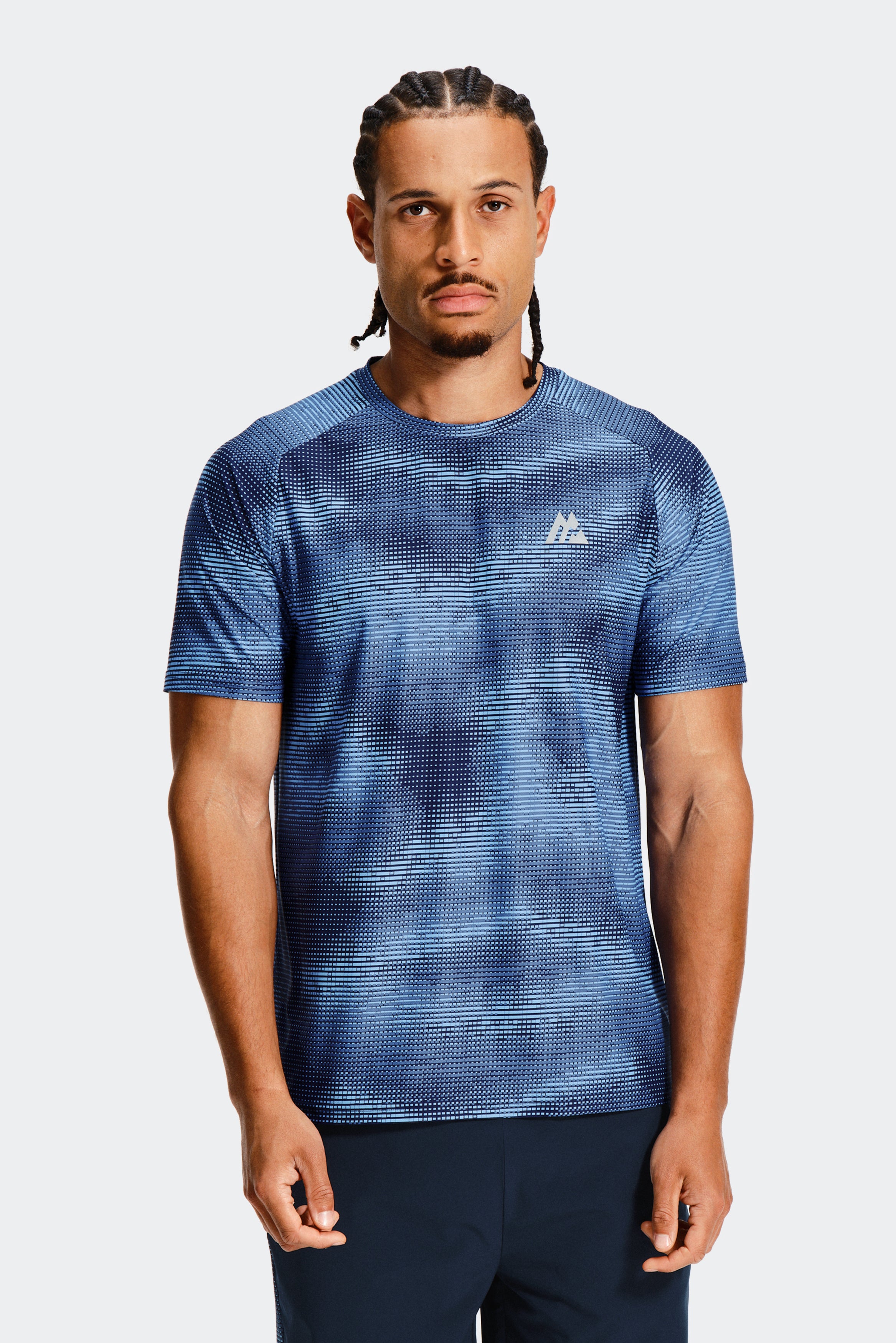 Montirex Haze T-Shirt - Midnight Blue | Gymwear & Sportswear