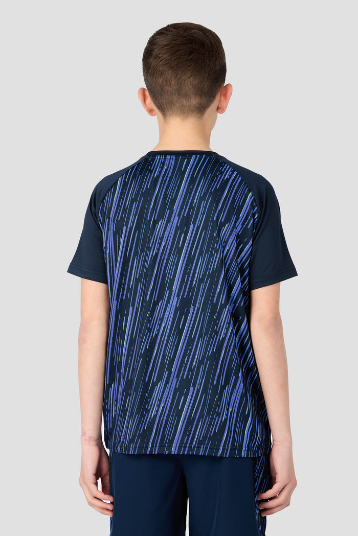 Boys Vigour T-Shirt - Midnight Blue/Ultraviolet