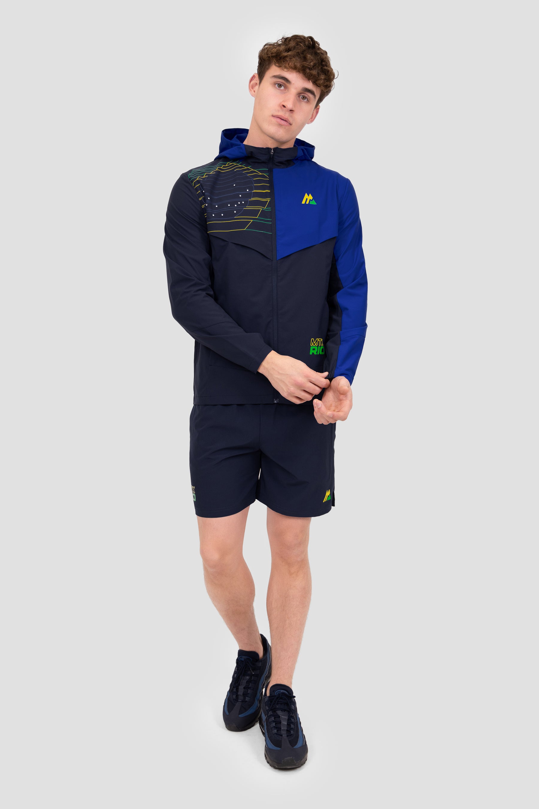 MTX Run City Rio Jacket - Midnight Blue/Persian Blue