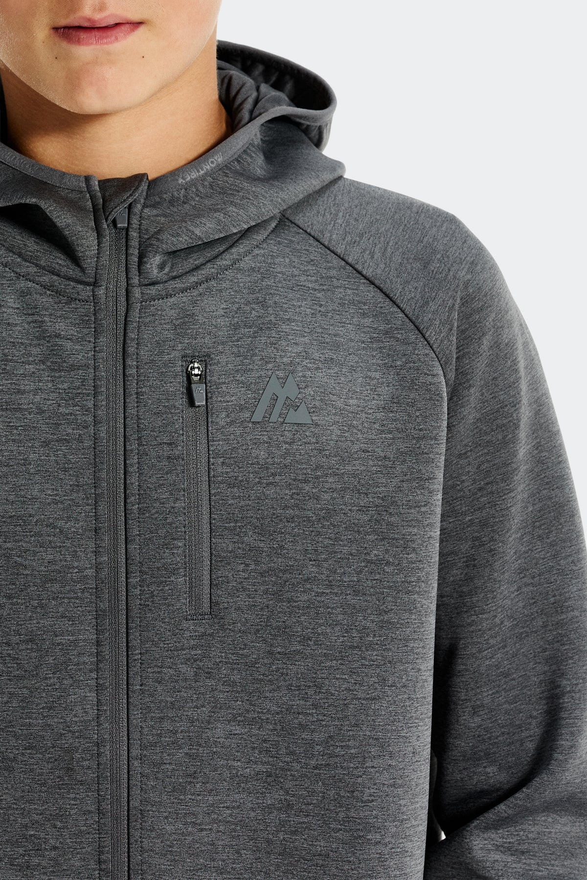 Reset Hoodie - Cement Grey Marl