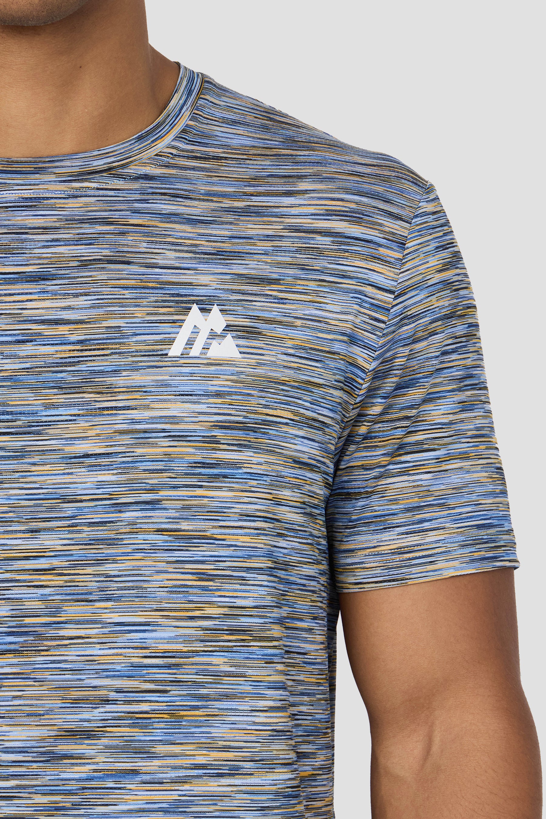 Trail T-Shirt - Blue/Navy/Orange