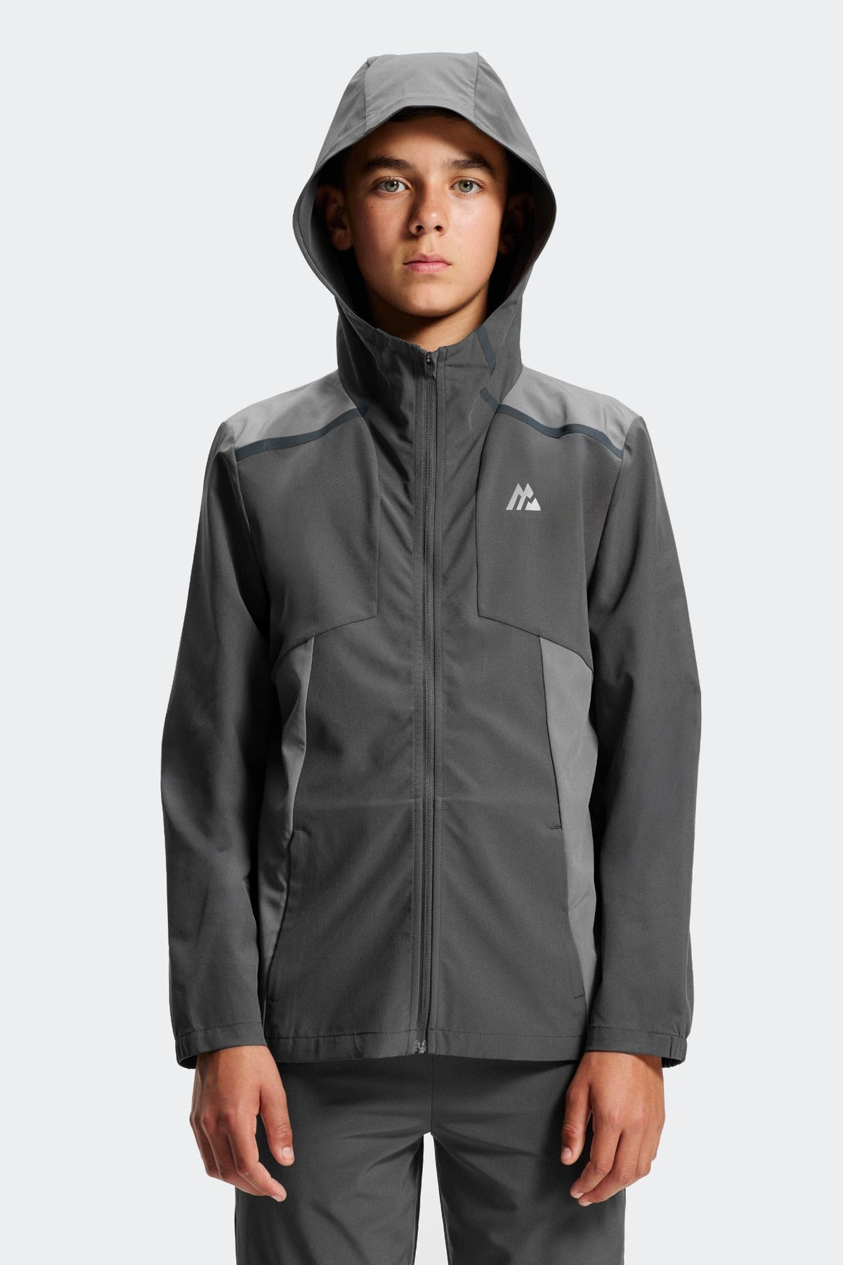 Boys Viper Jacket - Asphalt/Cement Grey
