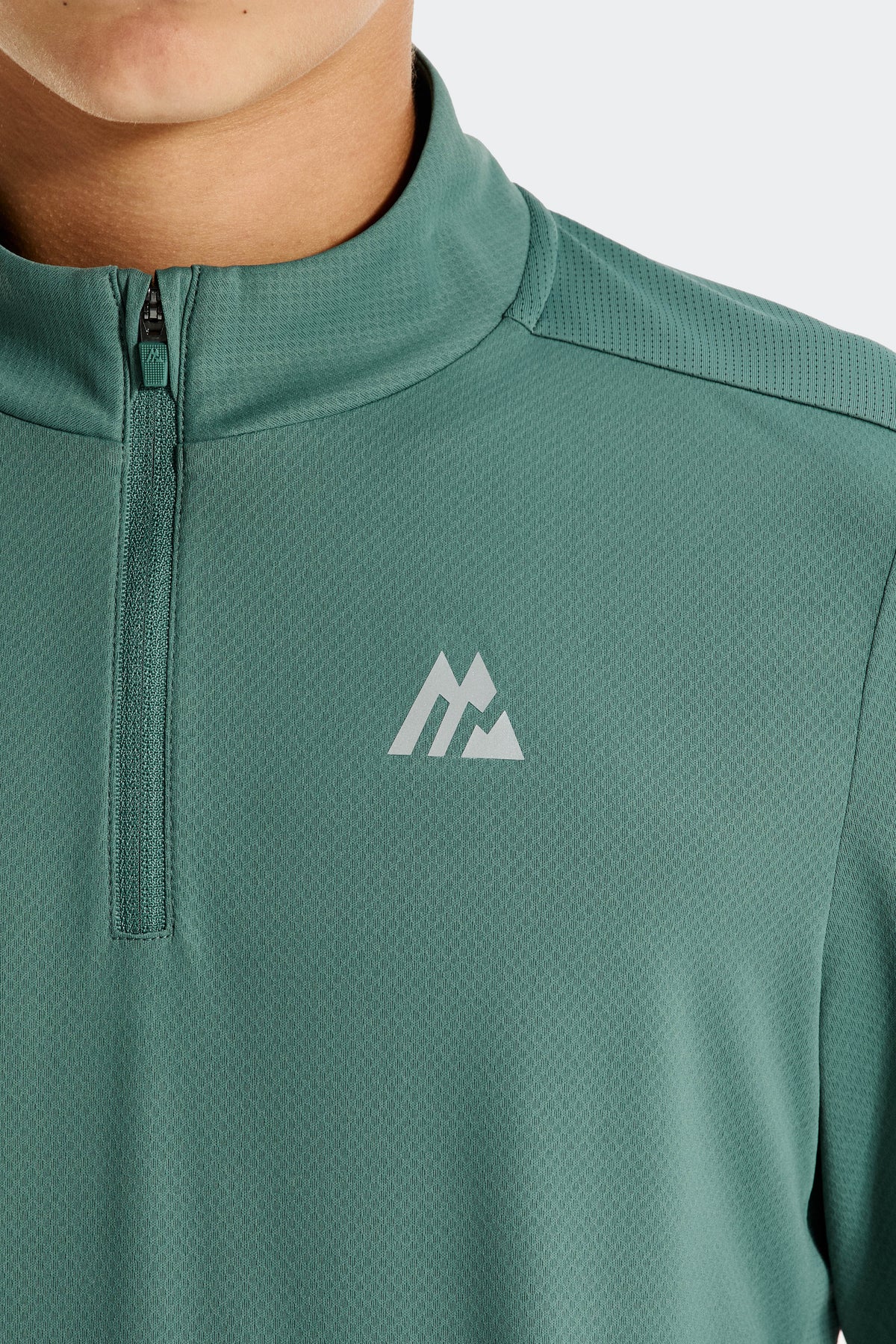 Delta 1/4 Zip - Mineral Green