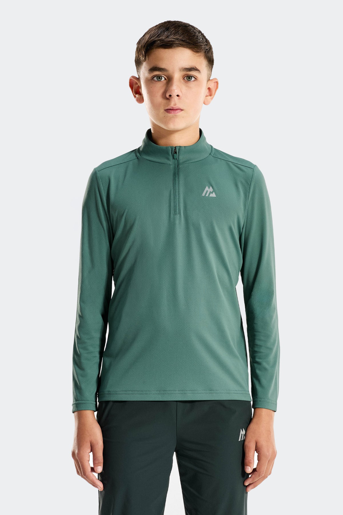 Delta 1/4 Zip - Mineral Green