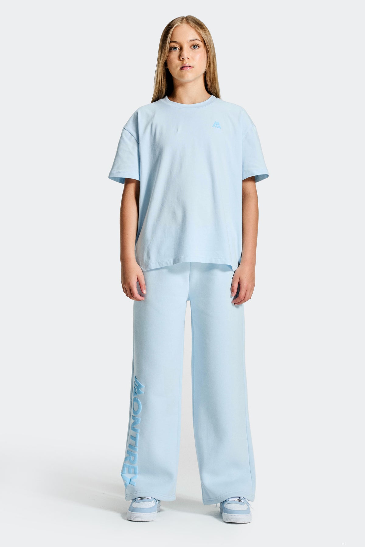 Girls Vibe Jogger - Misty Blue/Seashell Blue