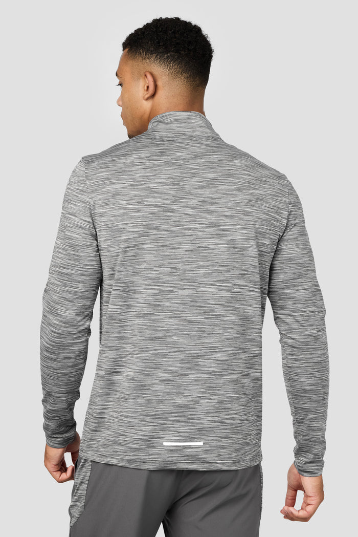 Trail 1/4 Zip - Grey Multi
