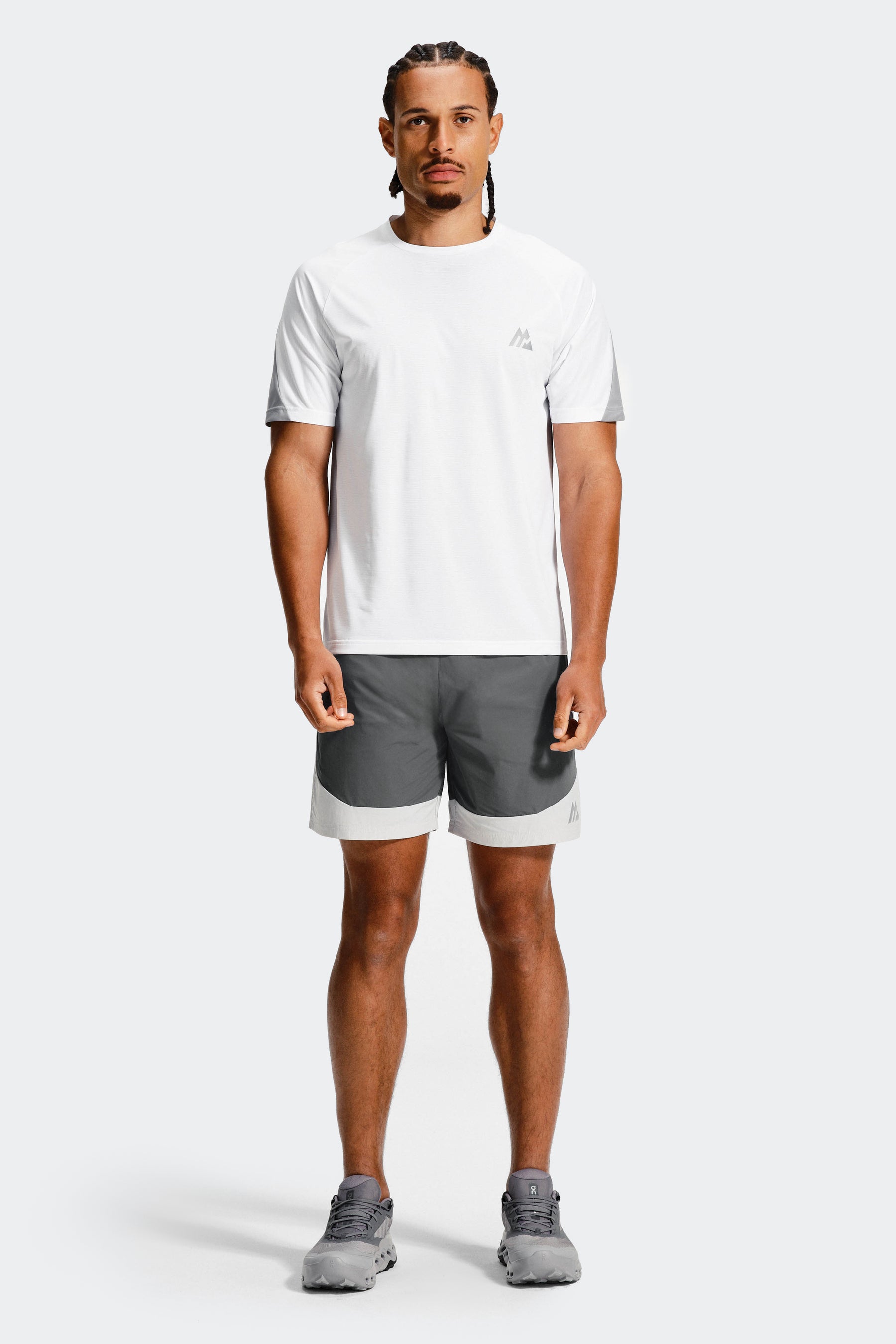 Syntra T-Shirt - White/Platinum Grey