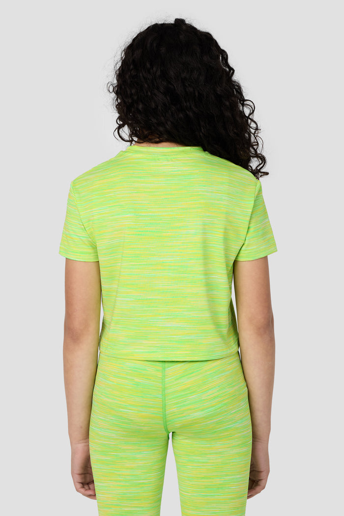 Girls Trail Box T-Shirt - Green Multi