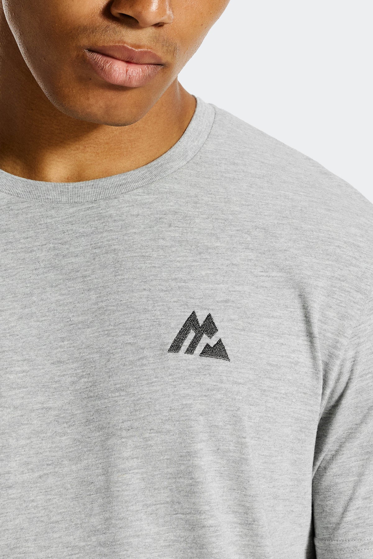 Essential T-Shirt - Cement Grey Marl
