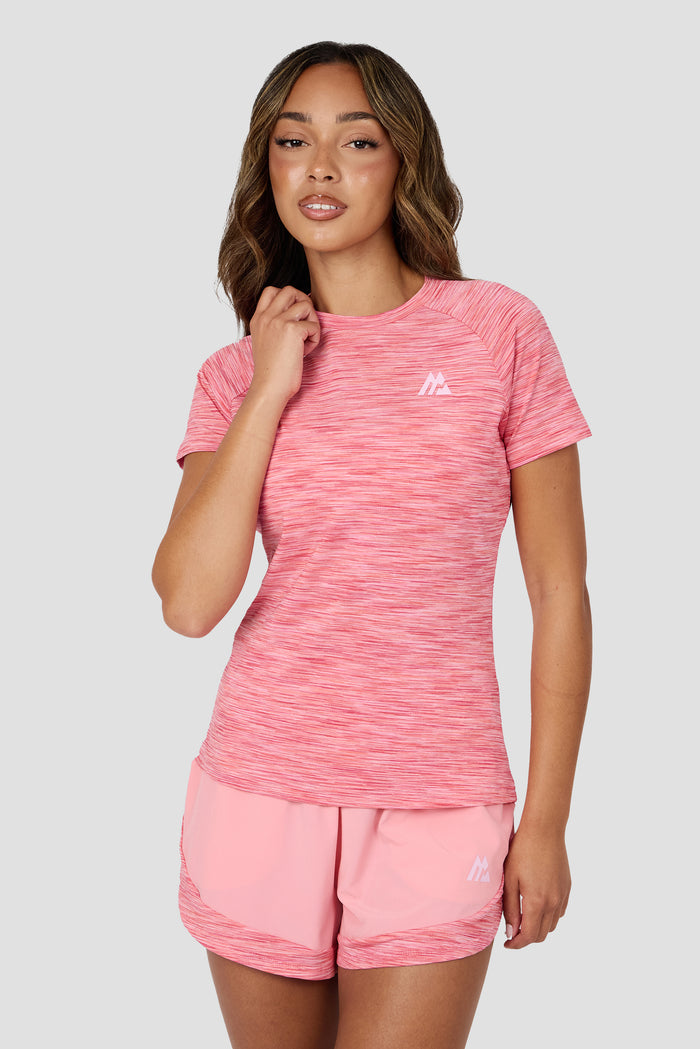 Women's Trail T-Shirt - Pink/Orange Multi