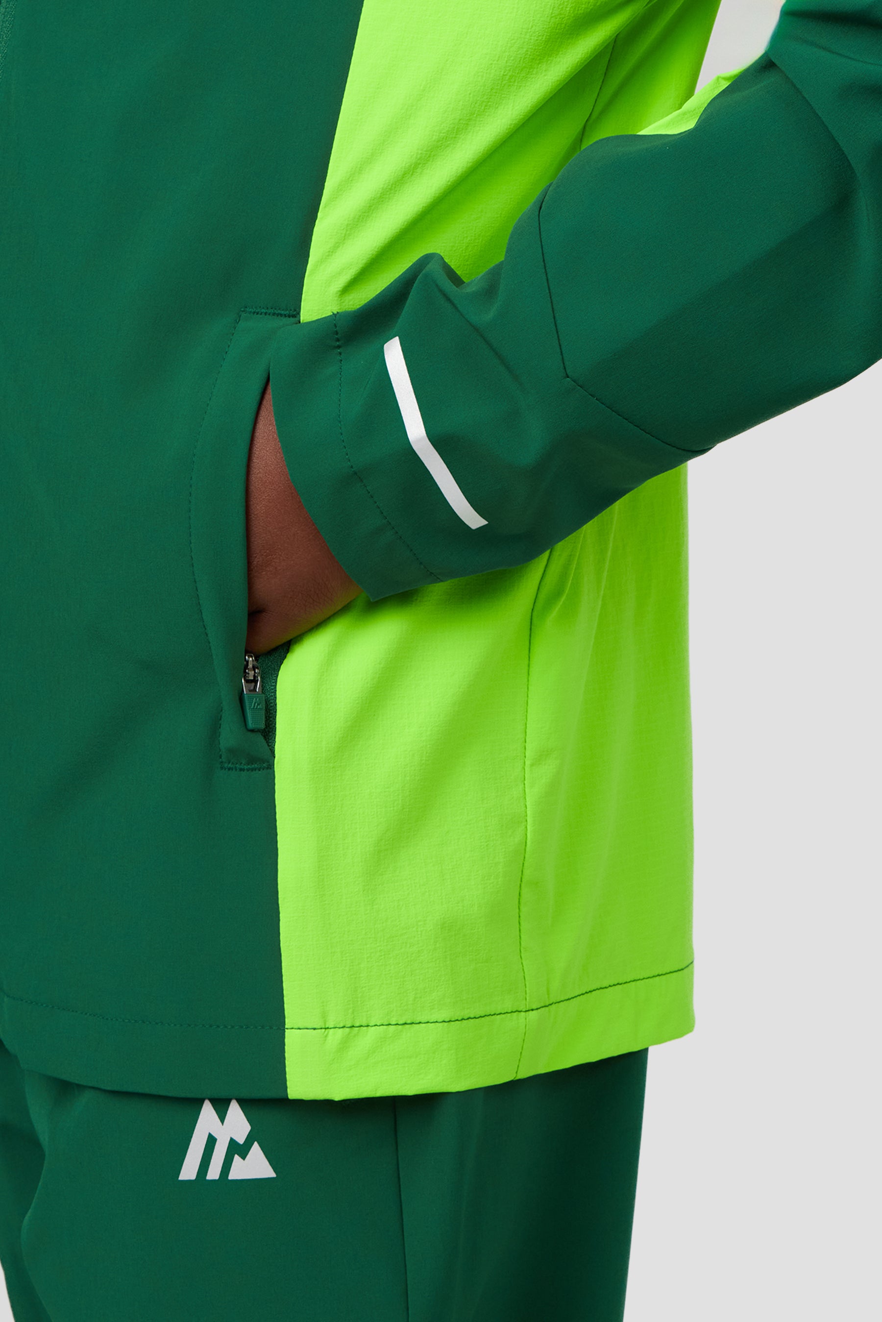 VORTEX JACKET - EVERGREEN/GREEN GECKO