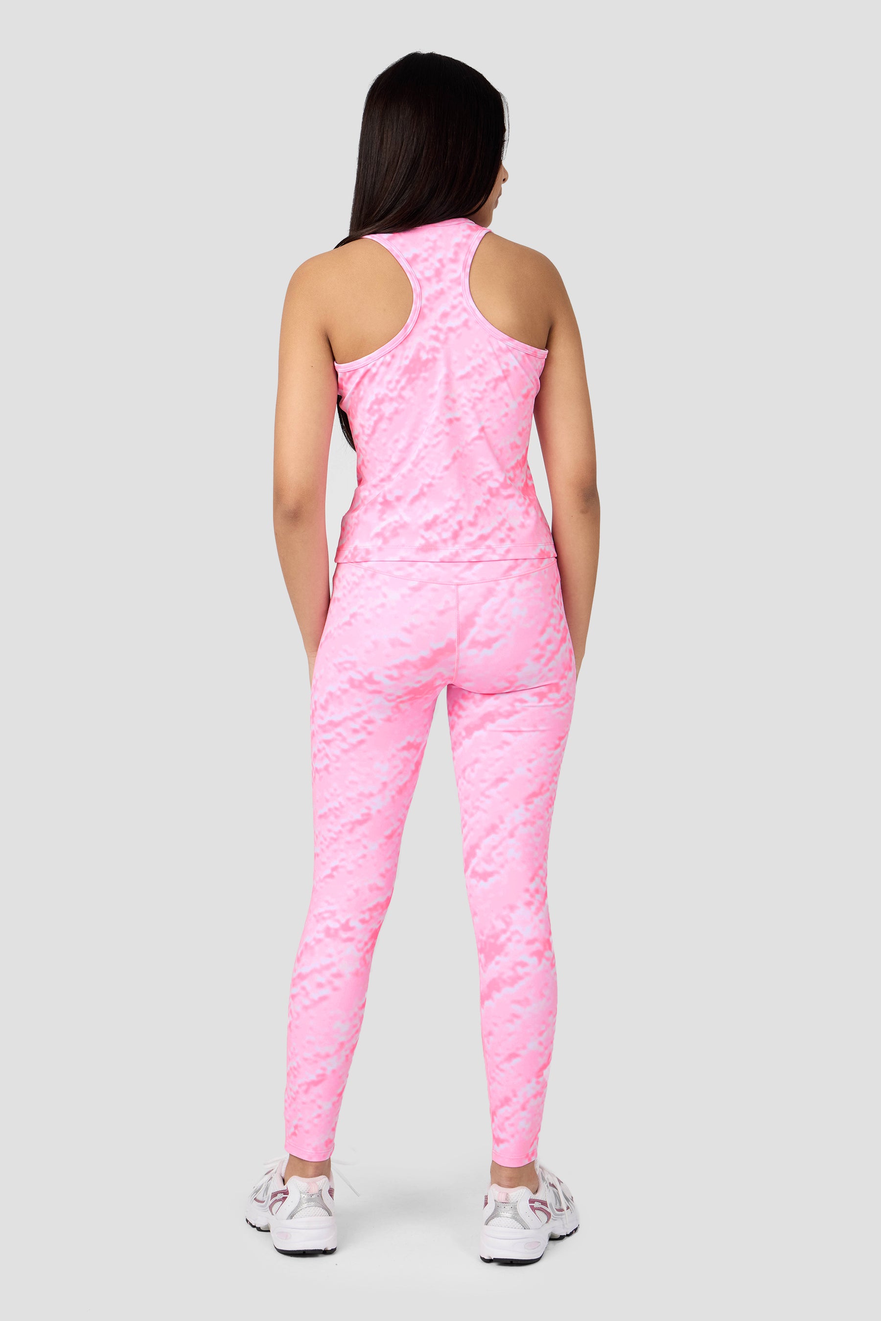 Girls Celeste Tank - Candy Floss/Fuchsia/White