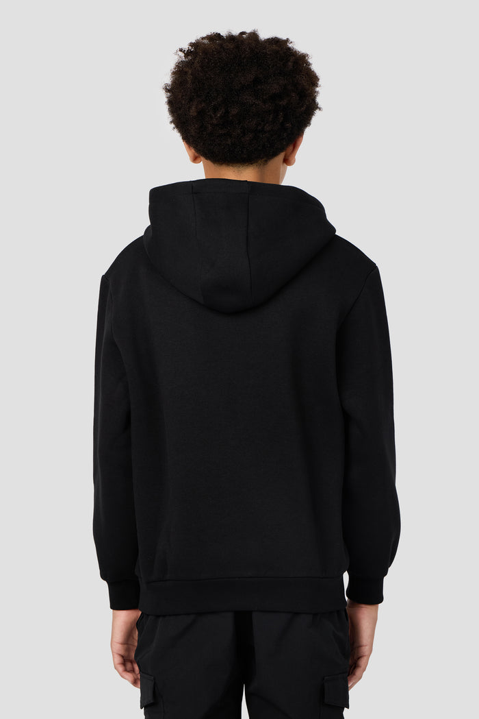 Boys Reboot Graphic Hood - Black